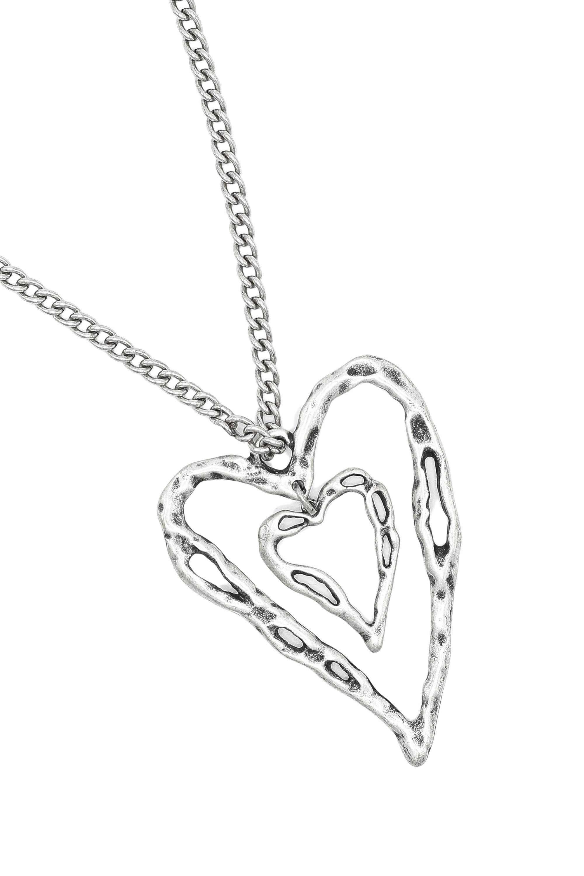 Lange Kette Herzschlag