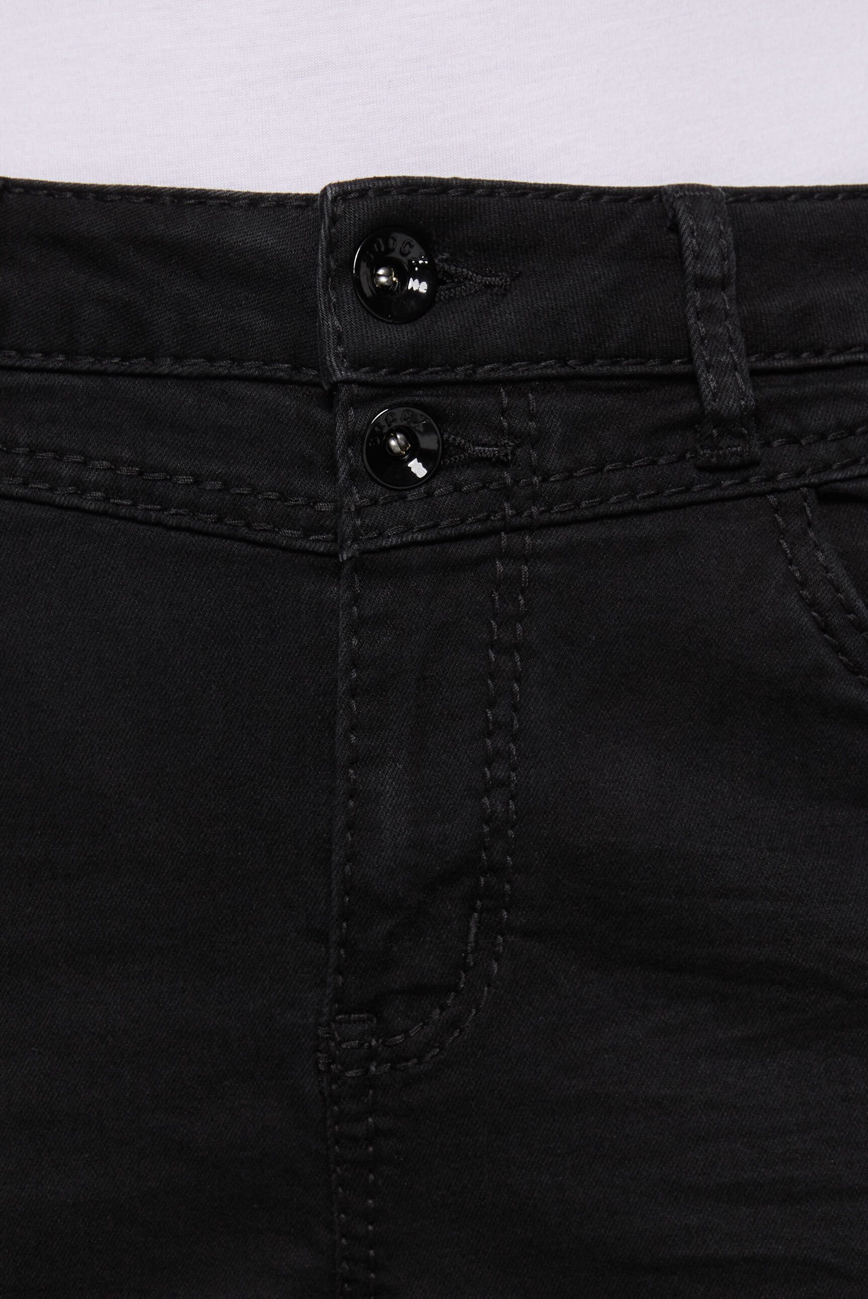 SOCCX Regular-fit-Jeans mit hoher Leibhöhe