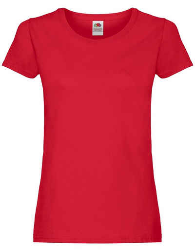 Fruit of the Loom Rundhalsshirt Fruit of the Loom Original T Lady-Fit