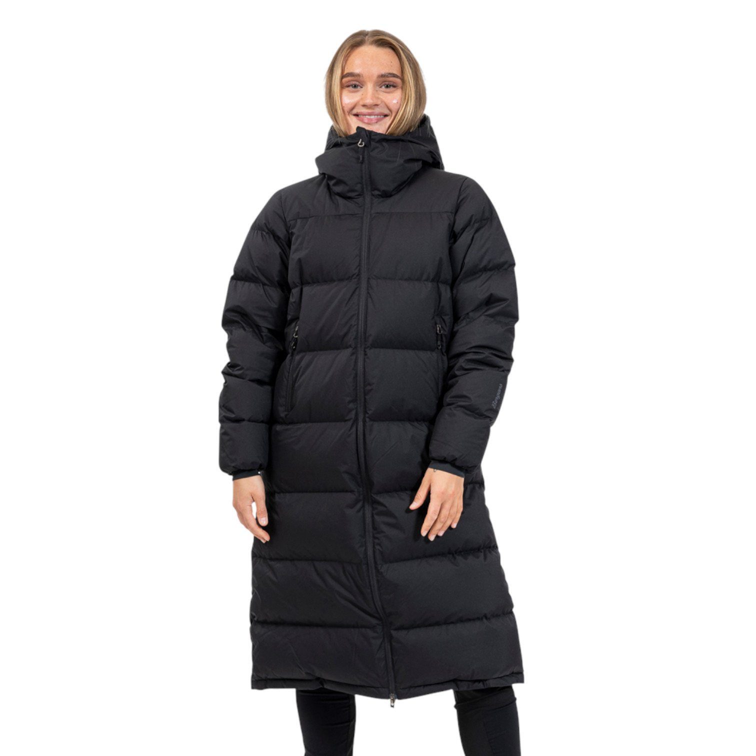 Bergans Daunenmantel Urban Down Long Coat (wärmeisolierung) schwarz Damen