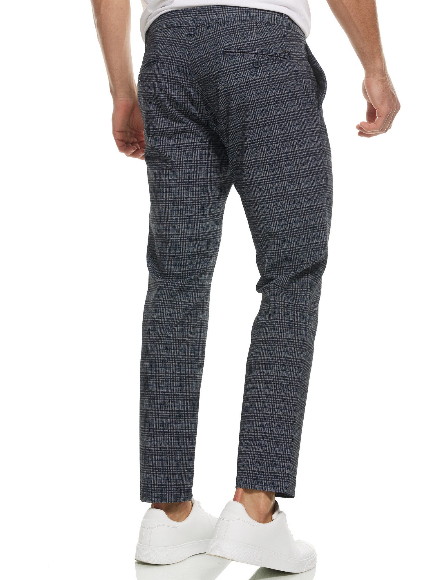 Indicode Chinohose Herren Rodekro Chino Hose Herrenhose Performance Pants mit 4 Taschen