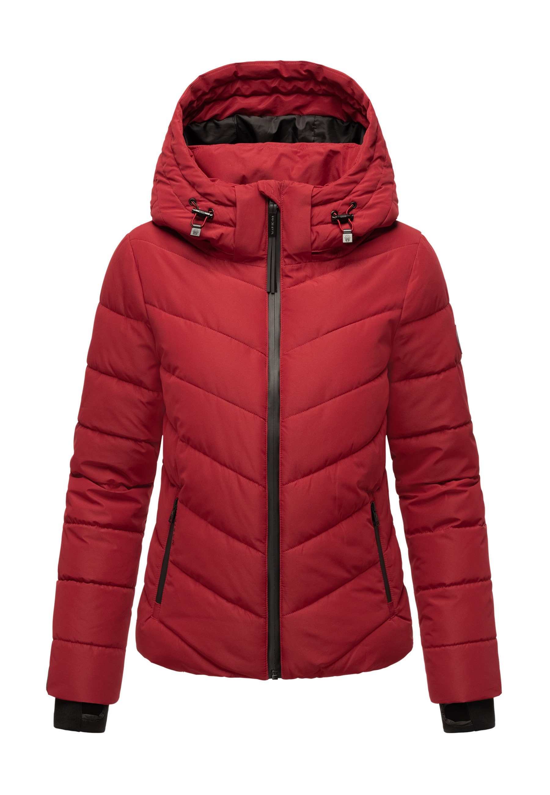 Veste Matelassée Femme MARIKOO Samuiaa XVI - Coupe Droite, Capuche, Imperméable, Nombreuses Poches