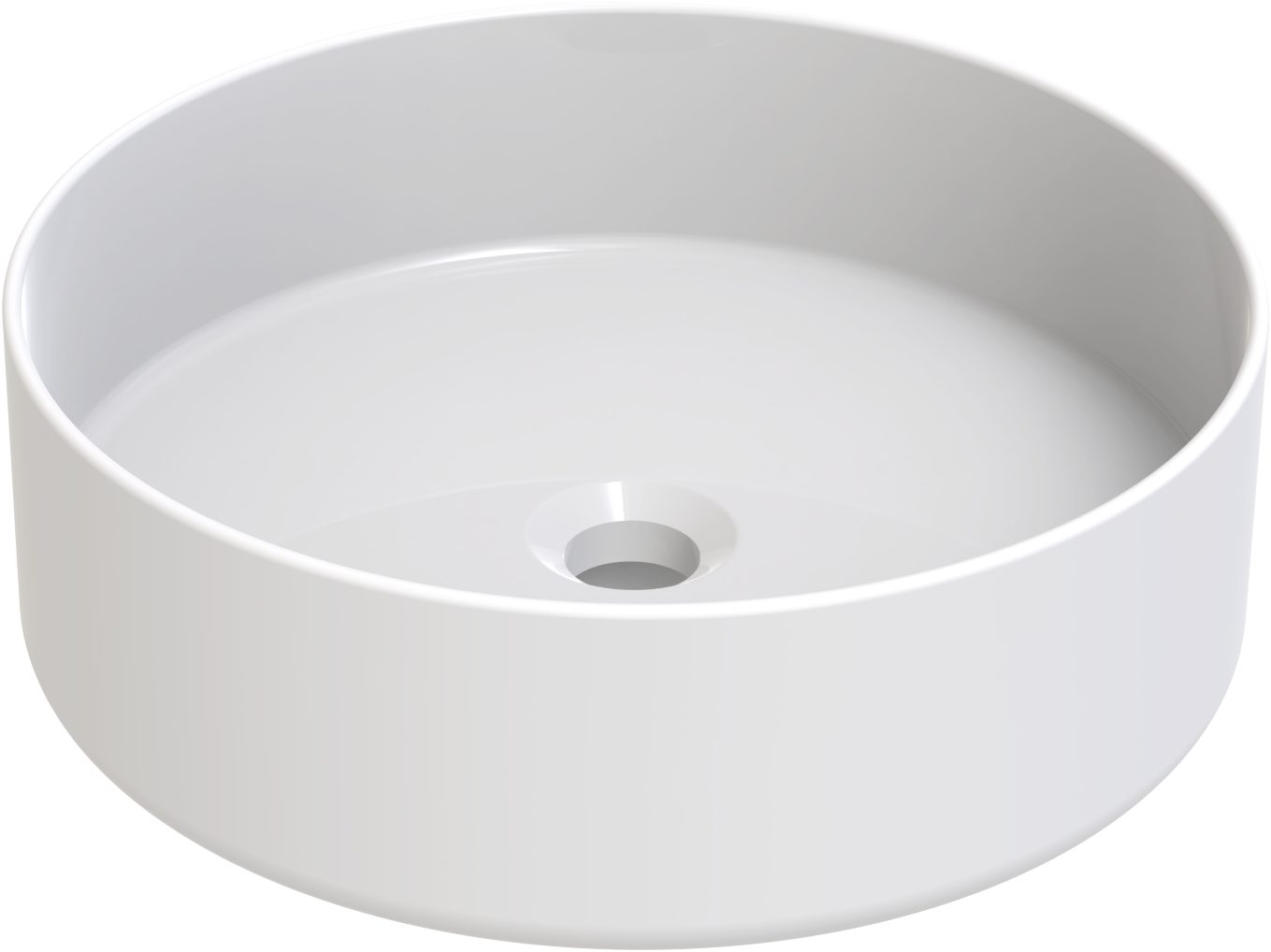 welltime Aufsatzwaschbecken RONDO, NANO Glasur günstig online kaufen