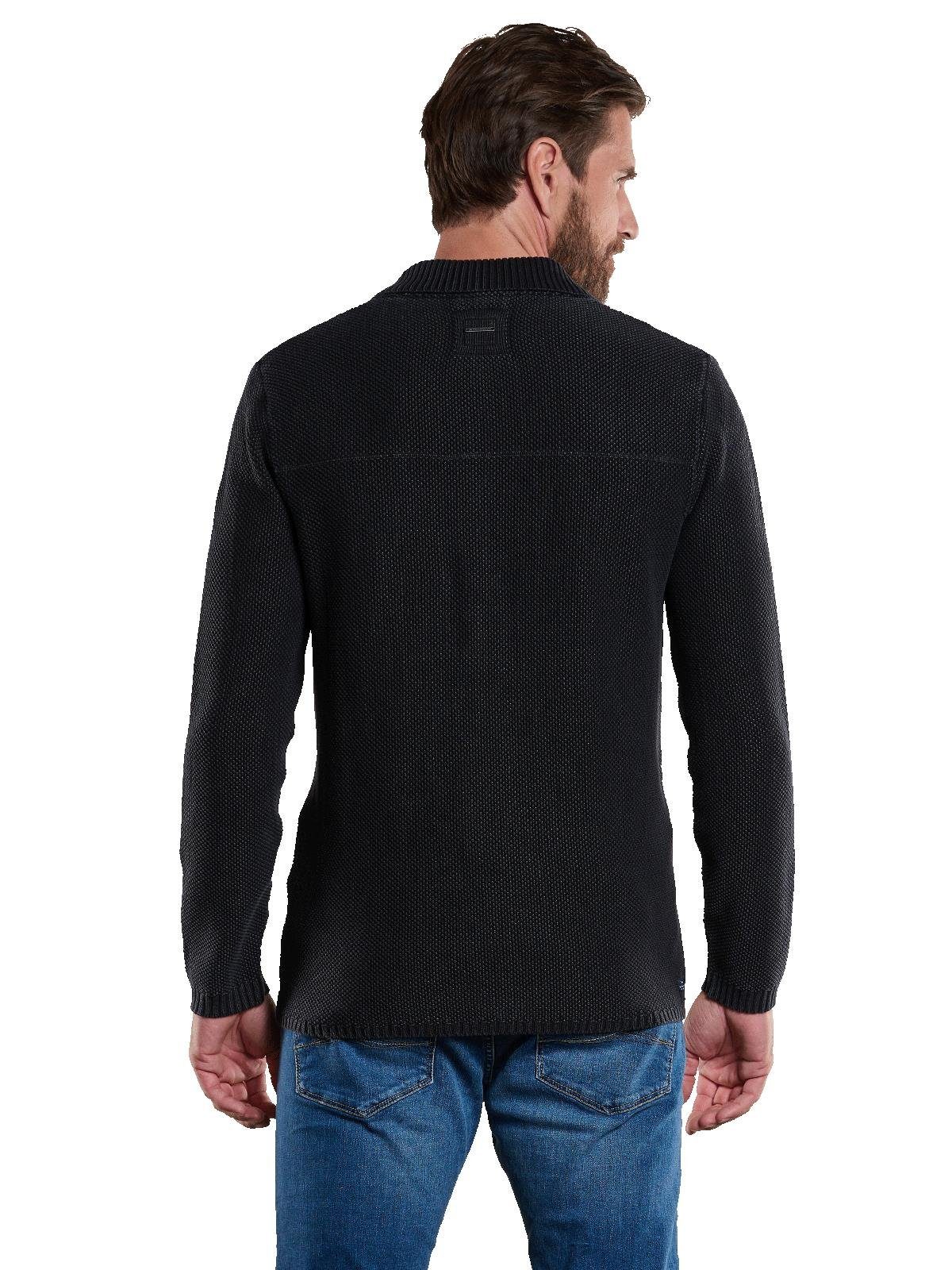 Engbers Cardigan Herren Cardigan strukturiert, Anthrazit