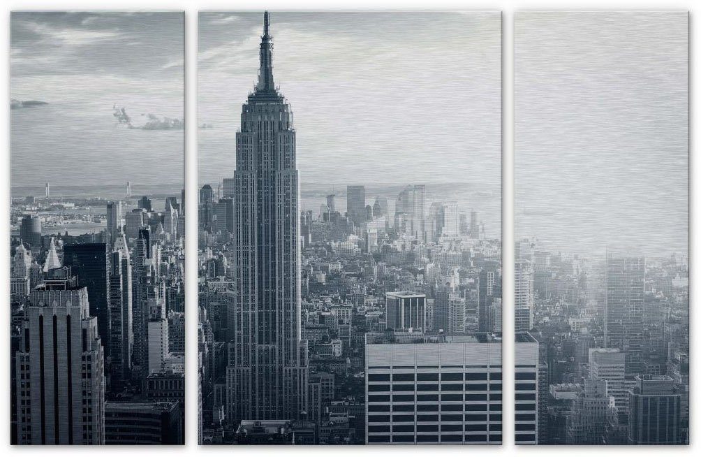 Wall-Art Mehrteilige Bilder »The Empire State Building Set«, (Set, 3 Stück)-Otto