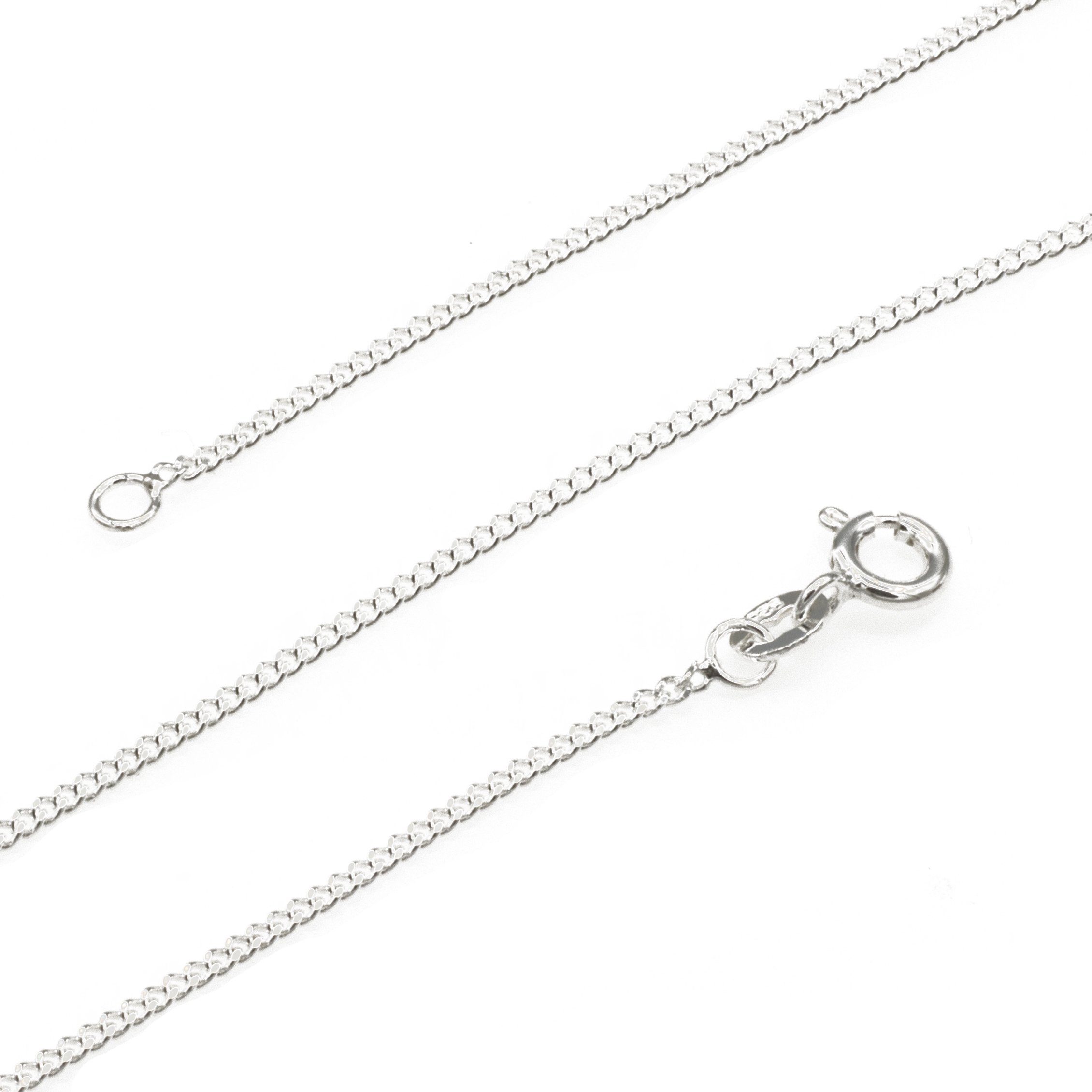 BELLA CARINA Silberkette Silber Kette Panzerkette 1,4 mm Stärke 925 Silber 925 Sterling Silber mehr