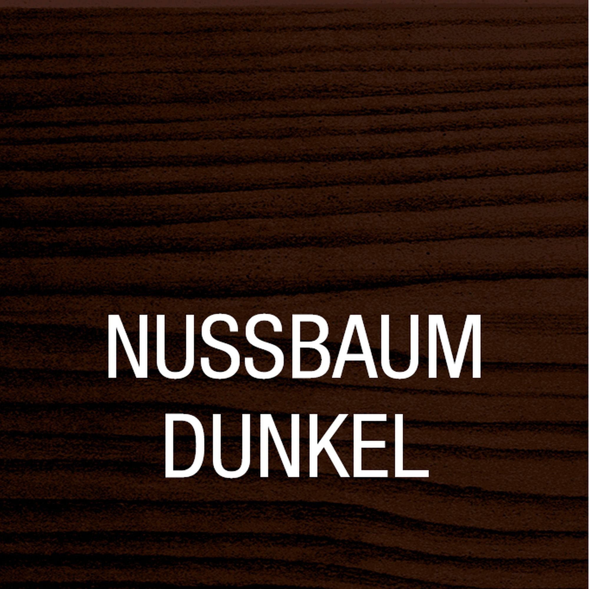 Bondex Nussbaum Liter 0,375 Inhalt Weiß, Holzschutzlasur LACKLASUR, Dunkel