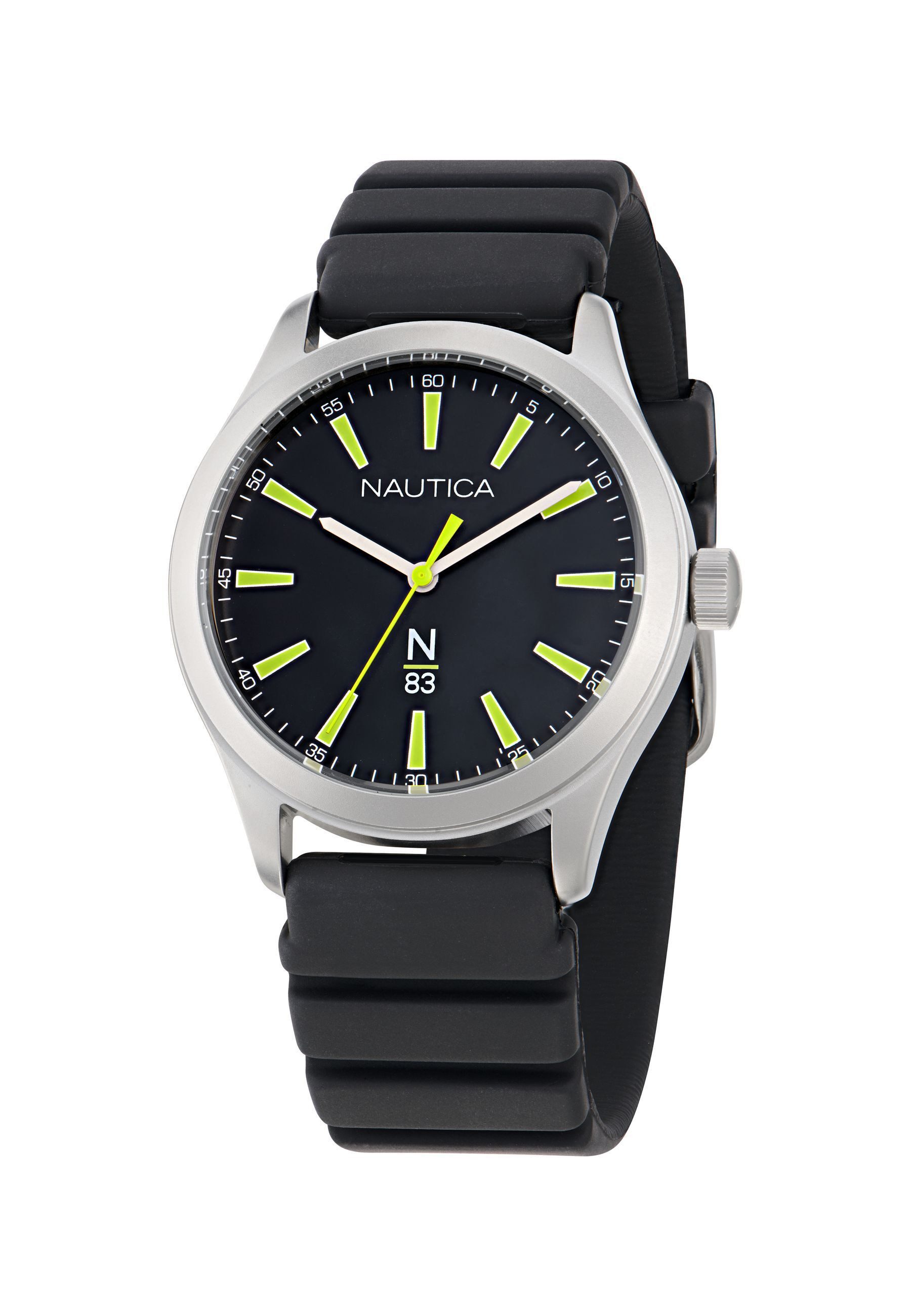 NAUTICA Quarzuhr HANNAY BAY, (1-tlg., Not a set – not applicable to this product), Quarz-Analoguhr