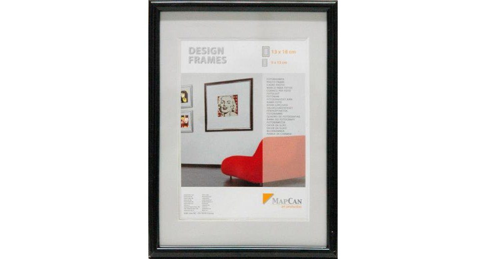 The Wall - the art of framing AG Bilderrahmen Kunststoff Bilderrahmen Design Frames schwarz, 60