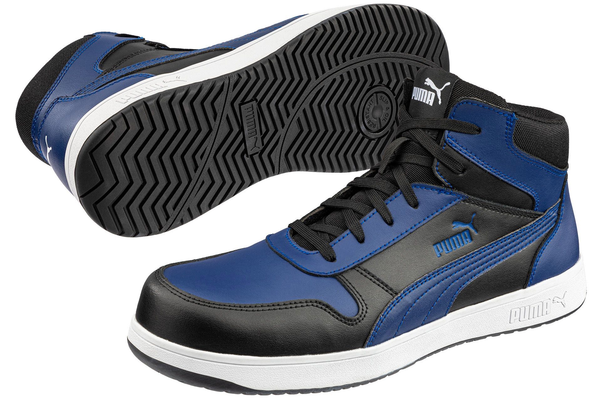 PUMA Safety PUMA SAFETY FRONTCOURT MID Sicherheitsschuh S3L ESD Sicherheitsschuh Ölbeständige Laufsohle – Bild 3 von 5