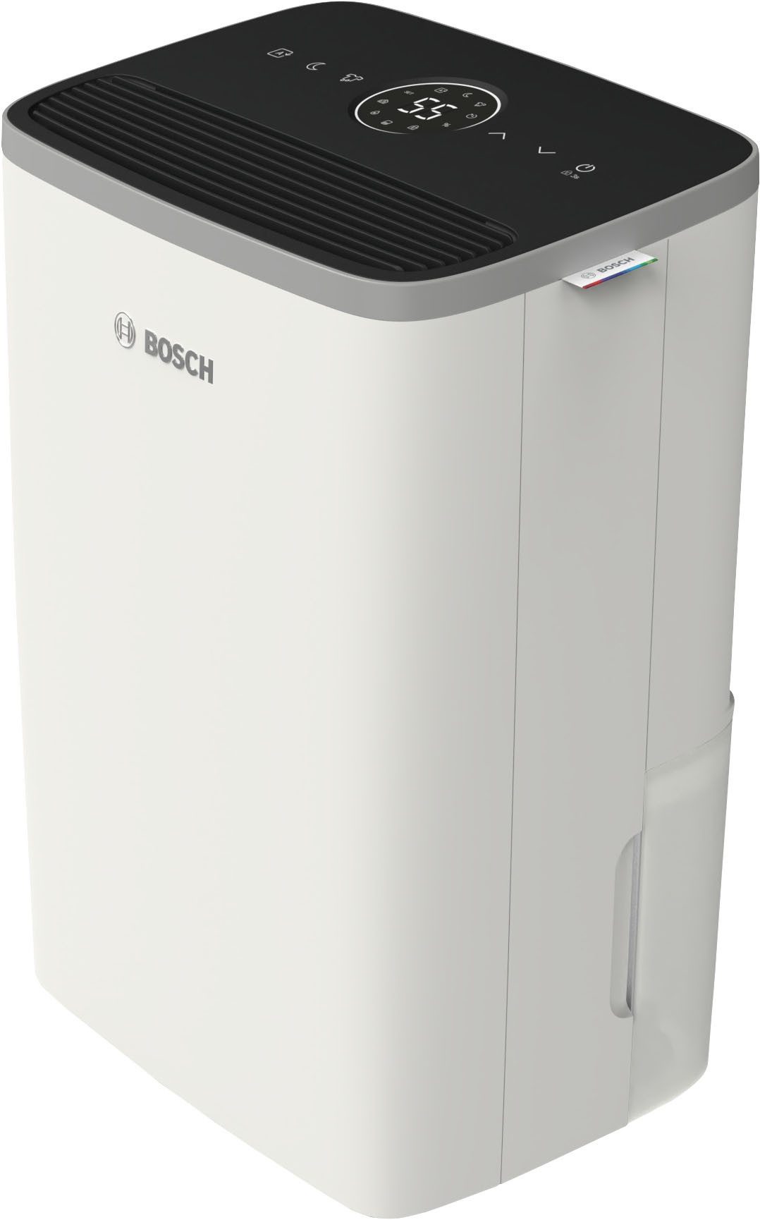 BOSCH Luftentfeuchter Dry 4000 - Ideal für die Wohnung & schnelle Trocknung der Wäsche, Entfeuchtung 16 l/Tag, Tank 2,5 l, Ultra-leiser Betrieb; nur 38 dB(A)