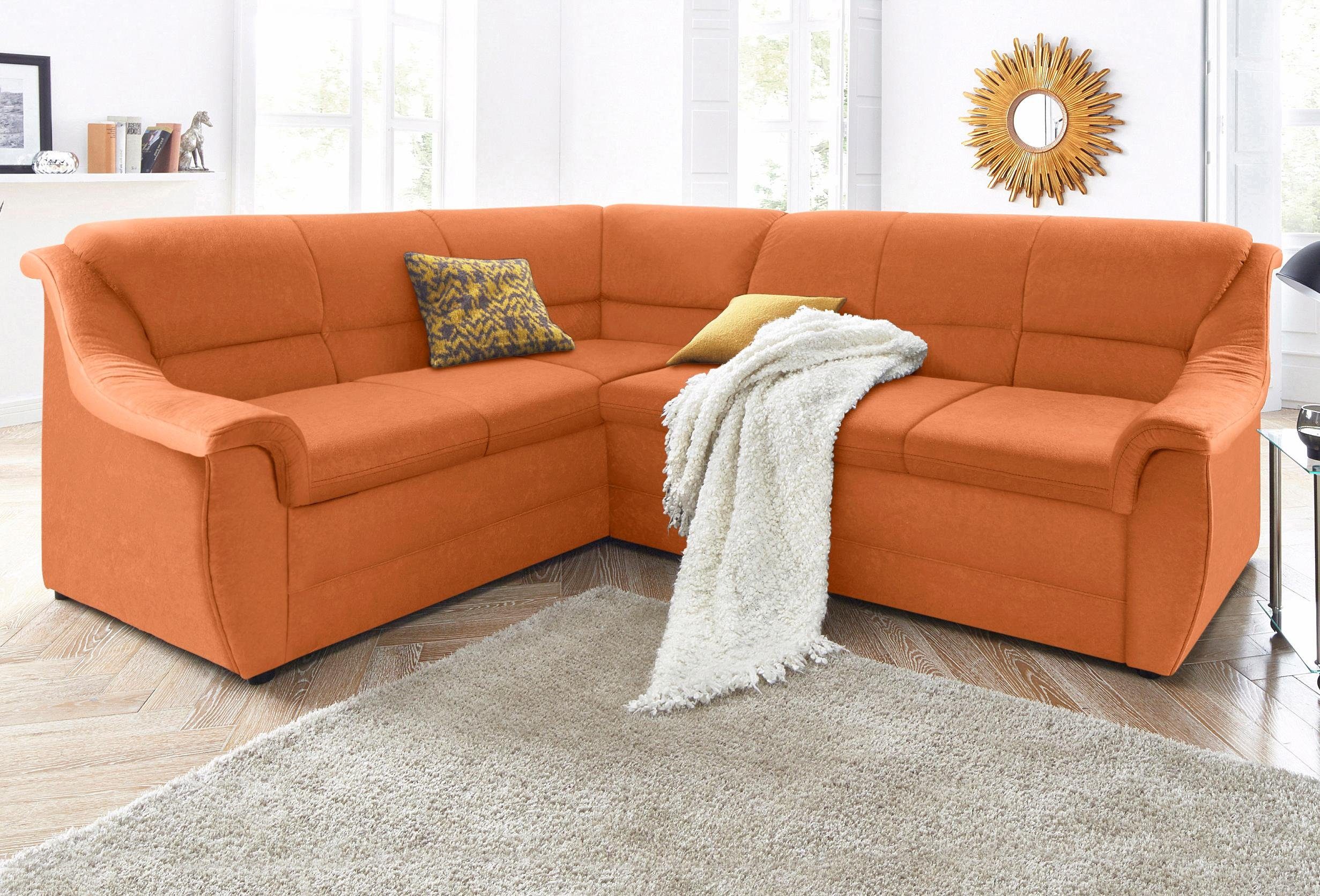 DOMO collection Ecksofa Lale zeitlose Formensprache, günstig online kaufen