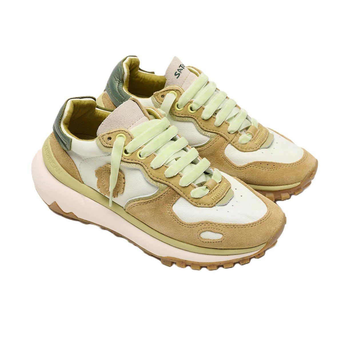 Satorisan Chacrona Metta Premium Ul - braun/grün Damen Кроссовки