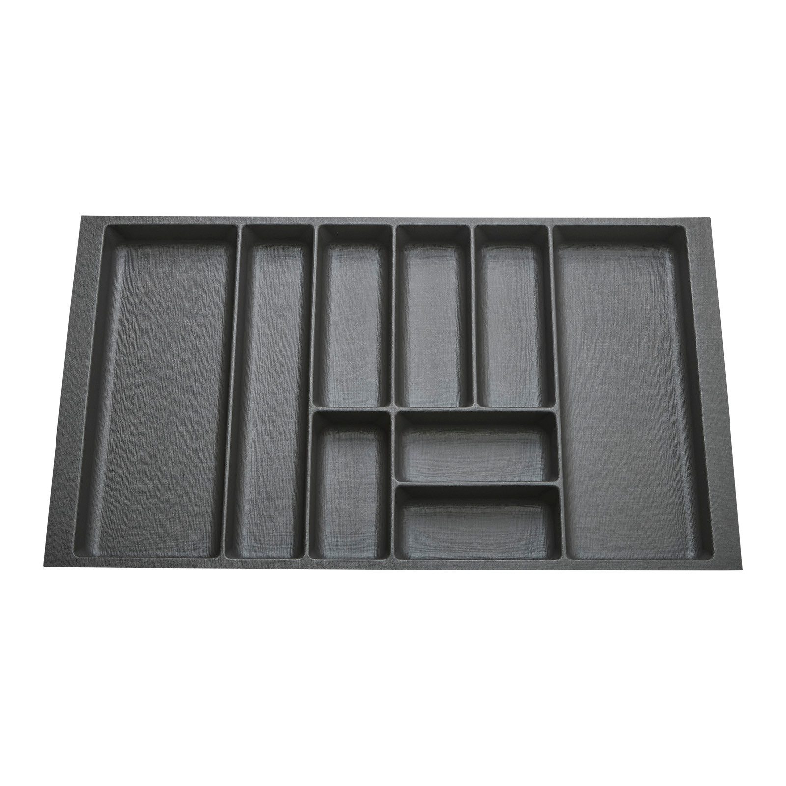 SO-TECH® Besteckeinsatz ORGA-BOX 9 Canvas-Struktur für Nobilia ab 01/2025, passend für 90er Korpus