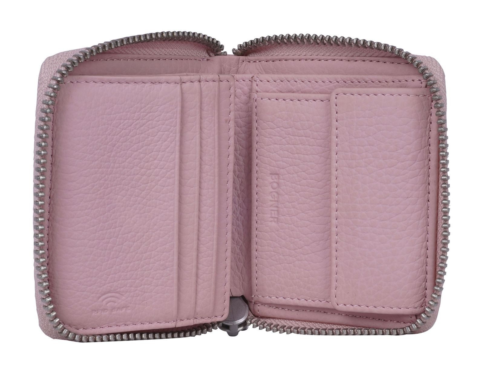 BOGNER Geldbörse Dama Purse, aus echtem Leder mit RFID-Blocker Schutz