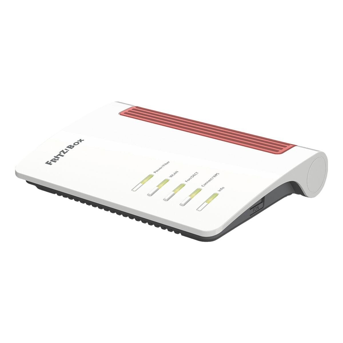 Fritz! FRITZ!Box 5530 Fiber WLAN-Router, für Glasfaser, Übertragungsrate: 2.400 MBit/s + 600 MBit/s