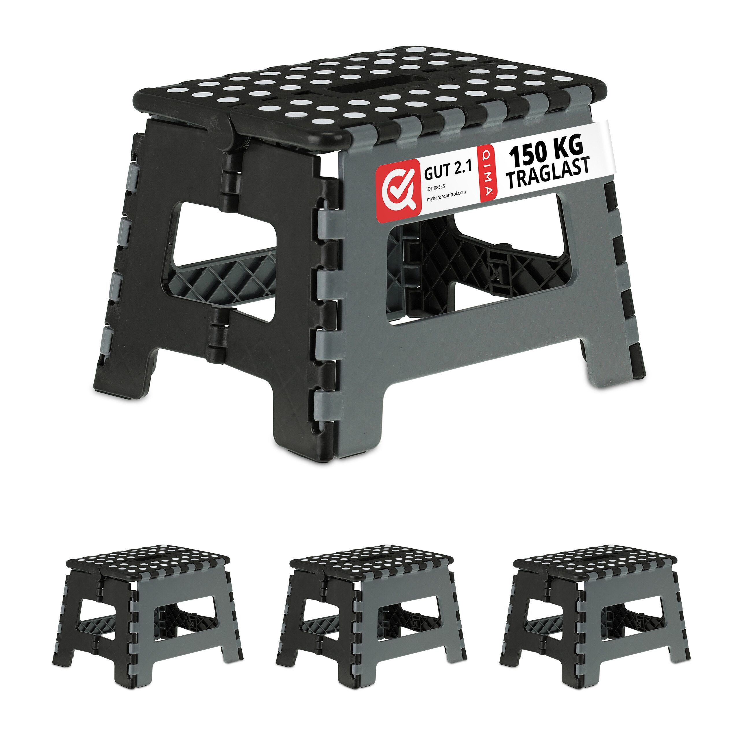 Sitzhocker Klapphocker faltbar M 4er Set