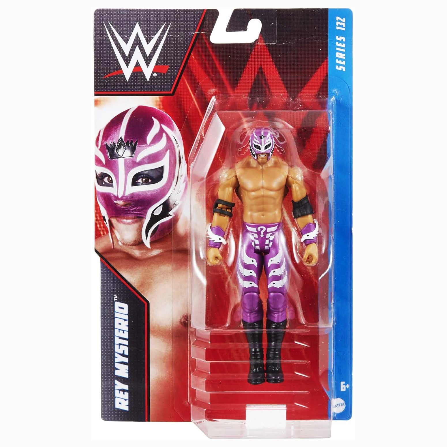 Mattel® Actionfigur WWE Wrestling Series 132, bewegliche 15 cm Action Figur