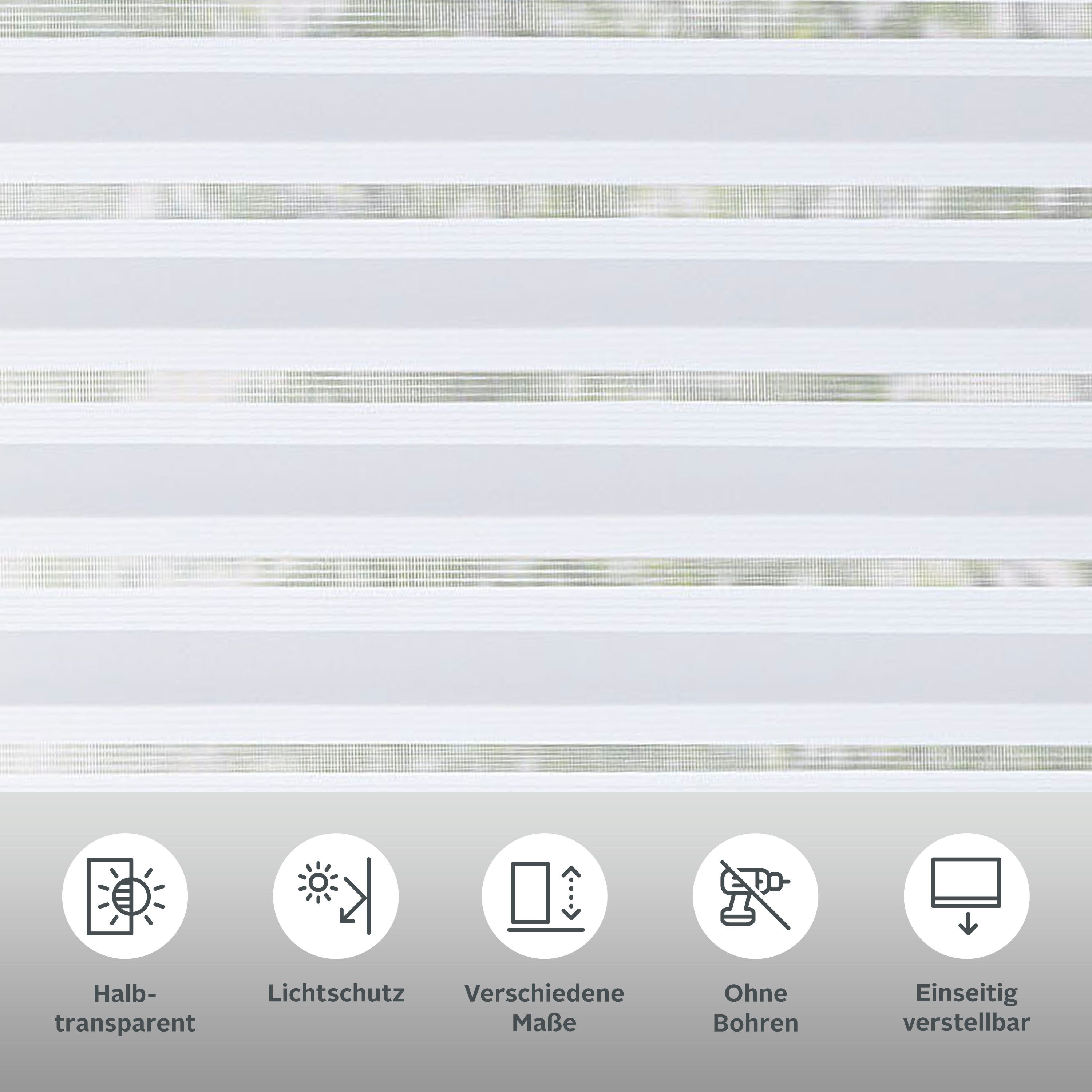 Doppelrollo MARANO, OTTO home, Lichtschutz, ohne Bohren, freihängend, Klemmfix, Fixmaß, Bestseller mit über 7000 4,5-Sterne-Bewertungen, Klemmträgern