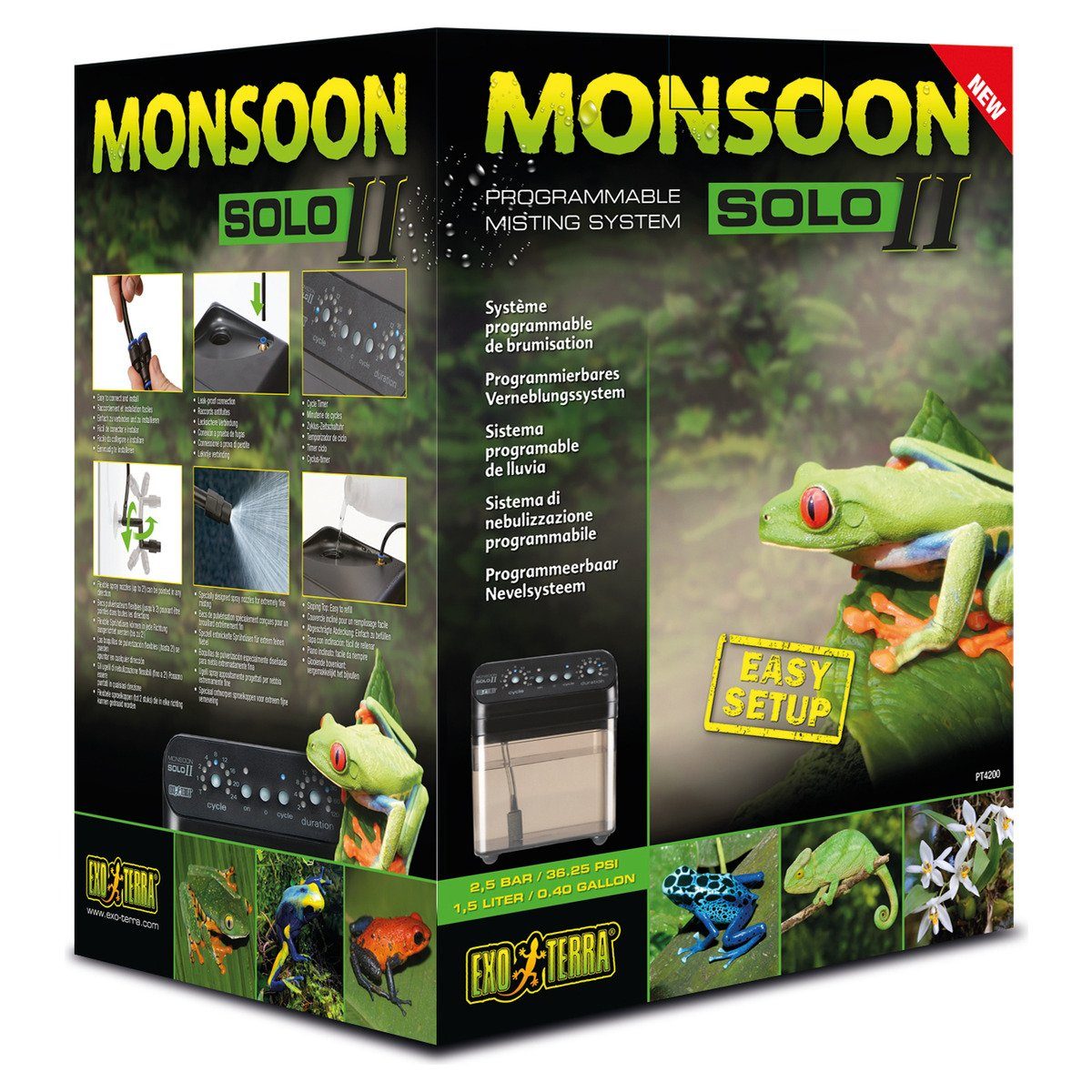 Terrarien-Nebler Monsoon Solo II