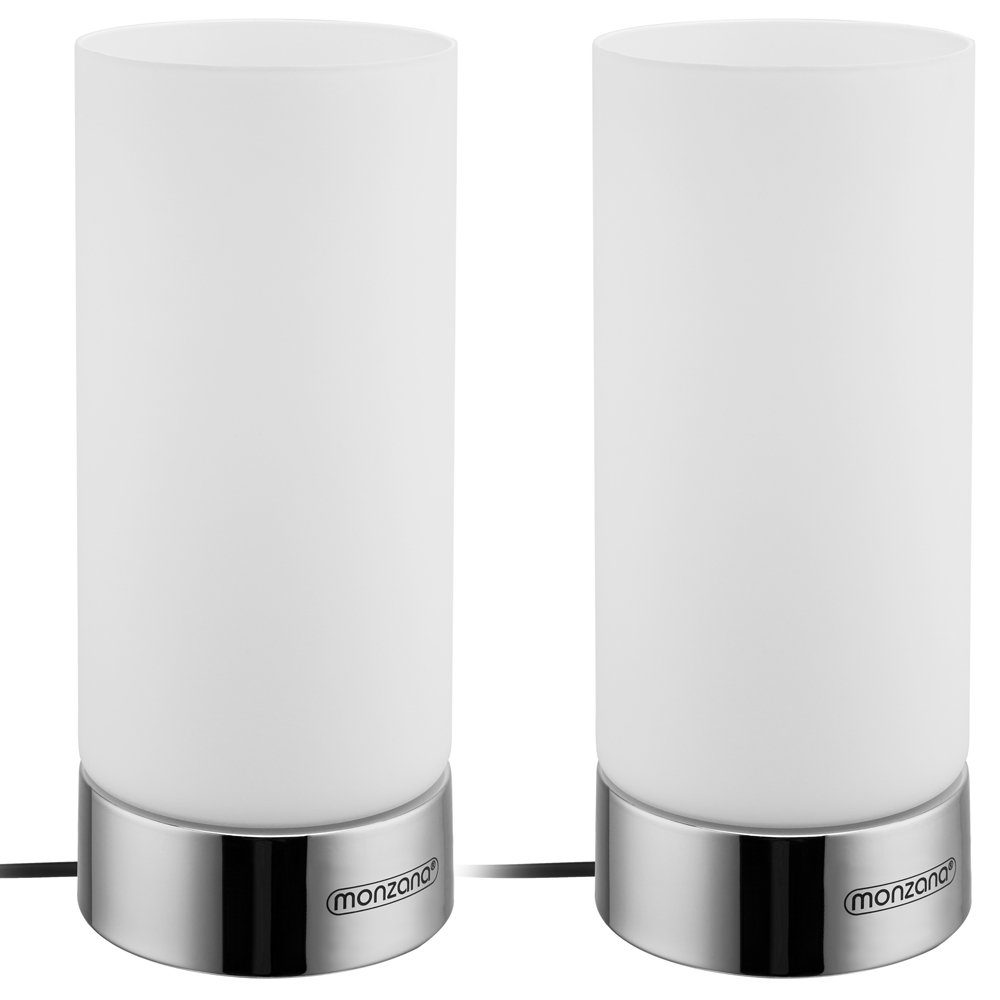 monzana Nachttischlampe 2er Set Golau, Nachttischlampe, 2er Set LED Touch D günstig online kaufen