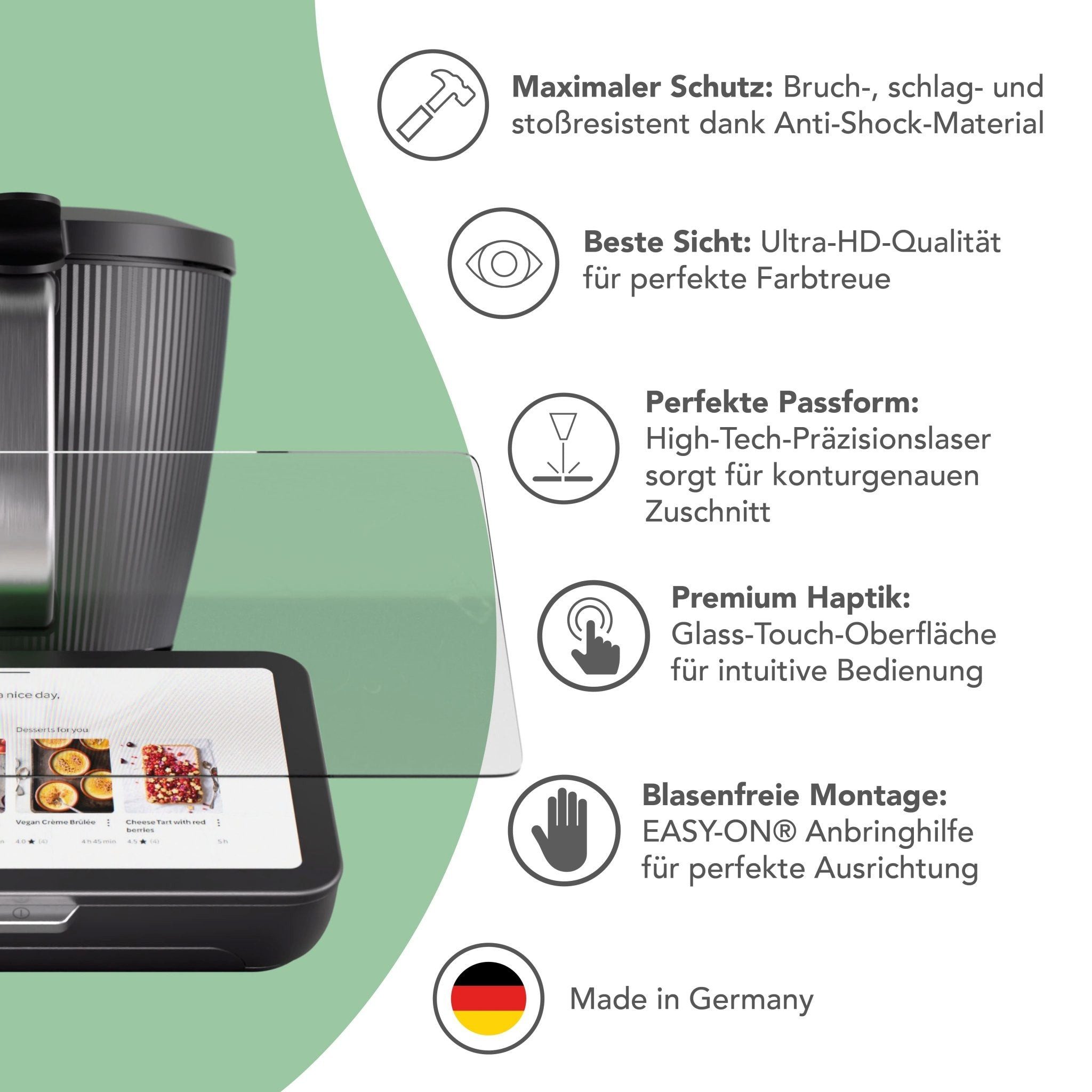 Wundermix Küchenmaschinen Zubehör-Set, Zubehör für TM7