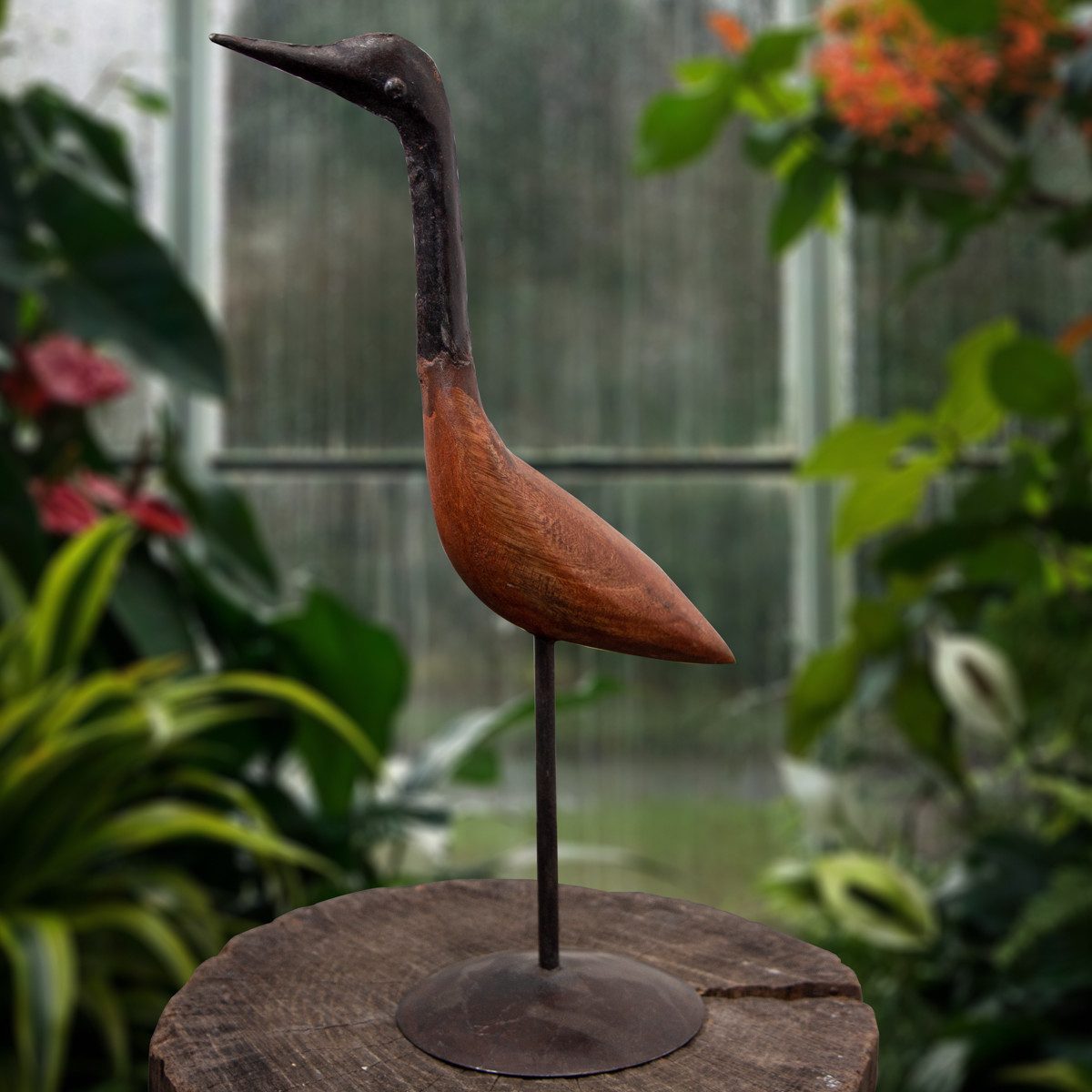 Antikas Wanddekoobjekt Vogelfigur, S, Gartenfigur, Metallfigur, günstig online kaufen