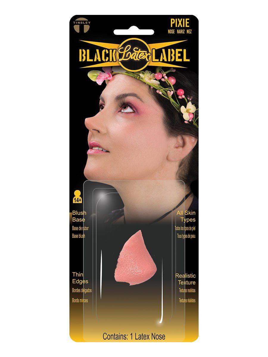 Tinsley Kostüm Fee Latexnase, Schminkeffekt aus Latex zum Aufkleben auf die Haut