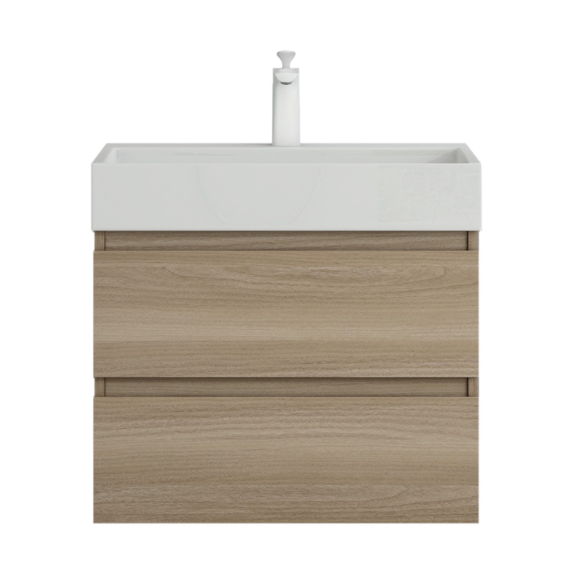 doporro Badmöbel-Set Mineralguss Waschtisch mit Unterschrank Waschbeckenunt günstig online kaufen