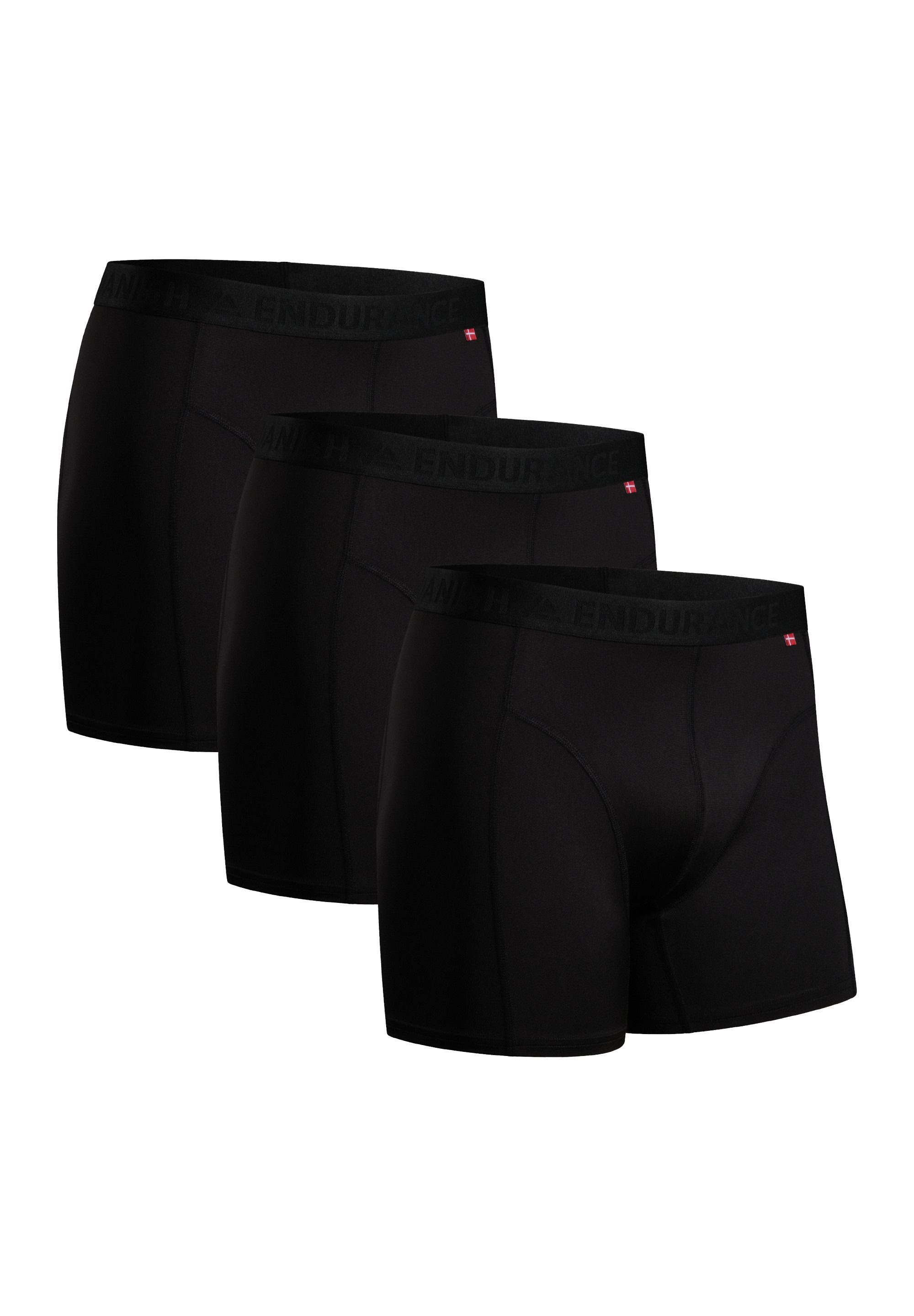 DANISH ENDURANCE Boxershorts Sports Trunks (3-St) günstig online kaufen