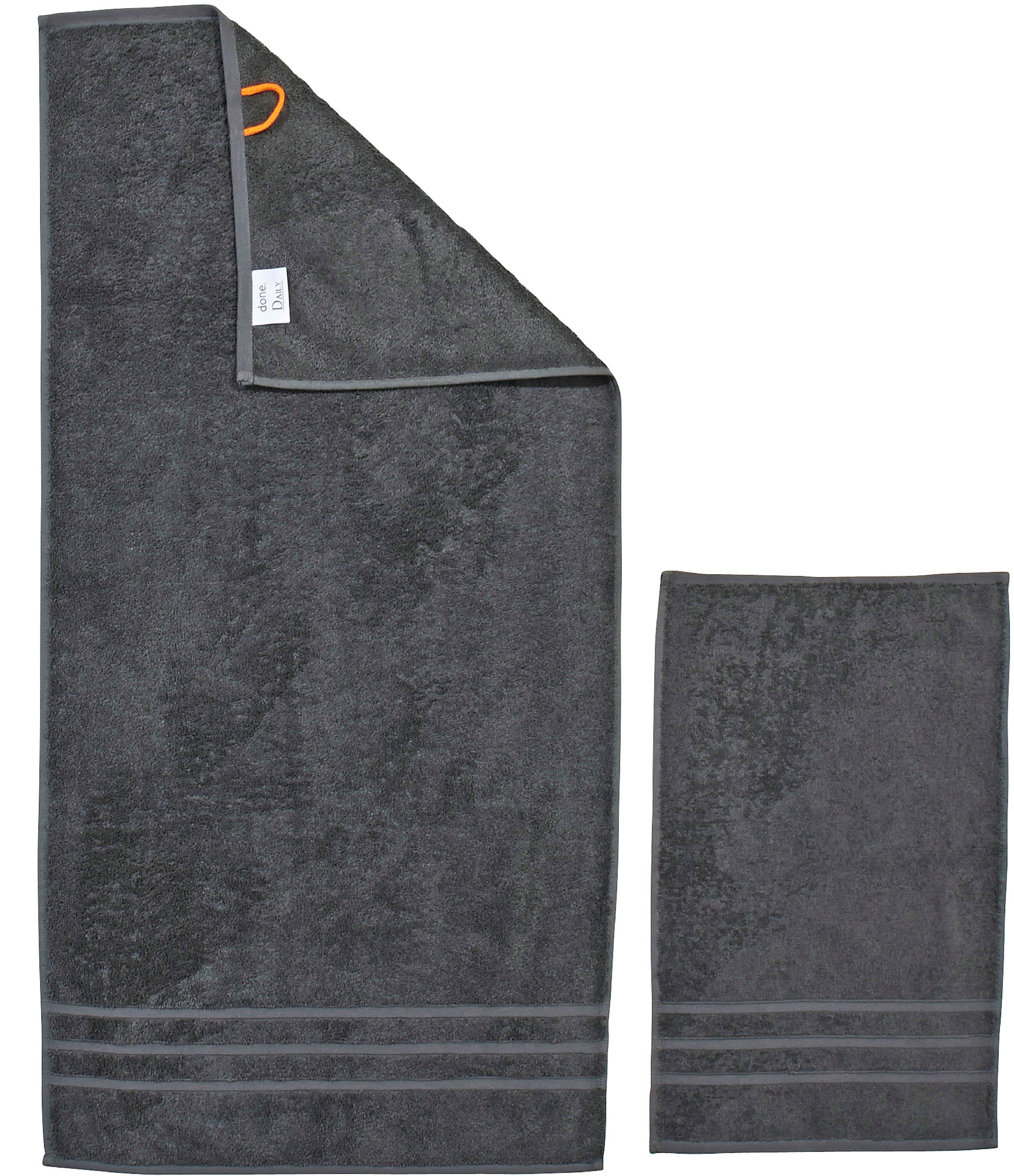 done.® Handtuch Set Daily Uni, Walkfrottier günstig online kaufen