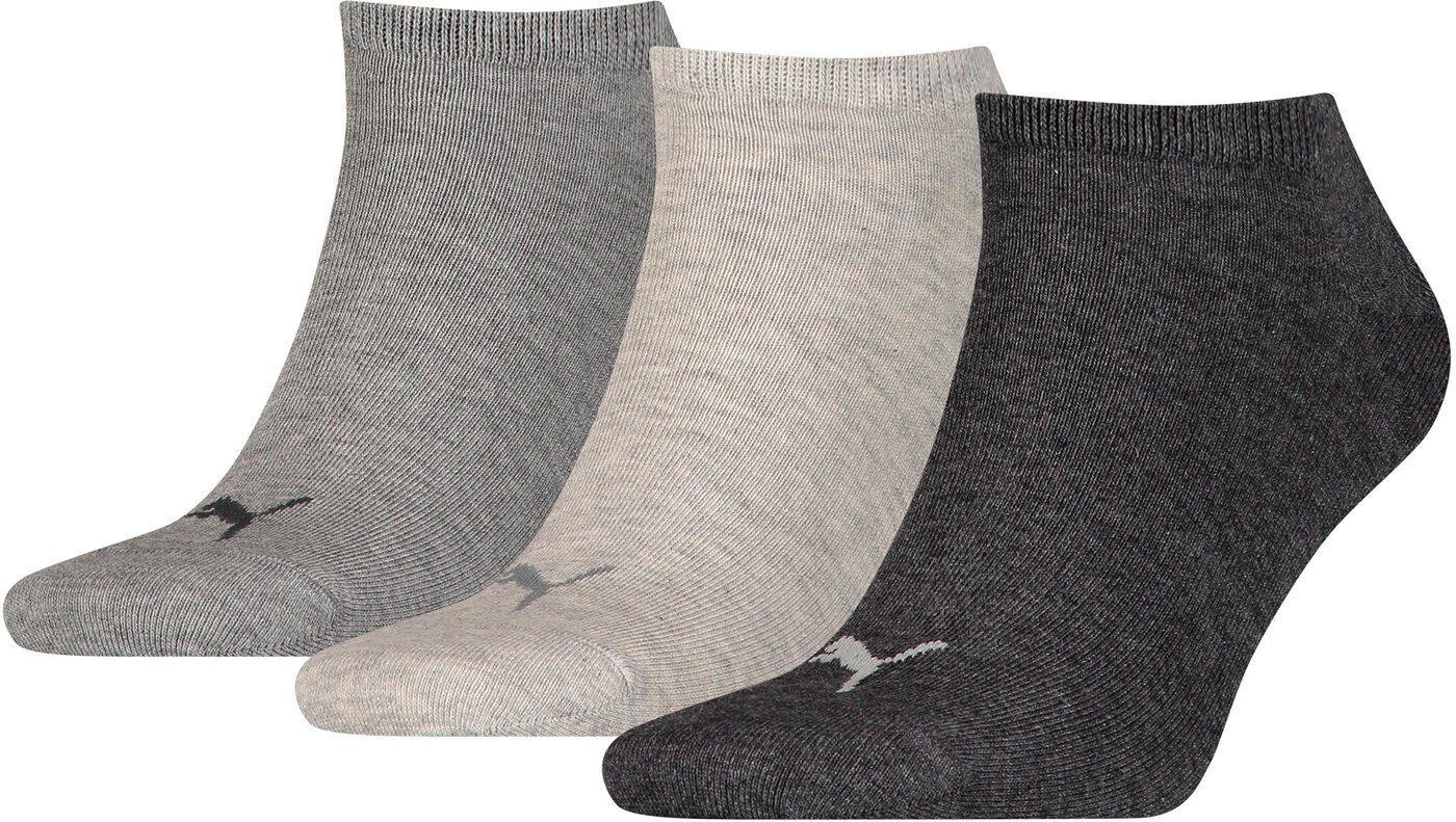 800 grey mel grey/m 3P mel SNEAKER Kurzsocken Tec UNISEX PUMA Puma anthraci/l PLAIN