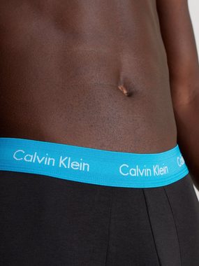 Calvin Klein Underwear Trunk (Packung, 7-St., 7er-Pack) mit kontrastfarbenem Logobund