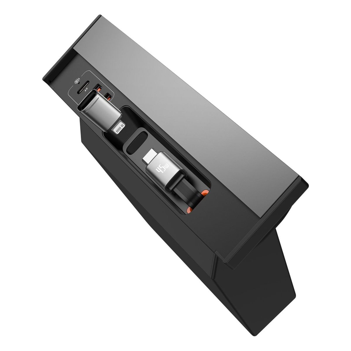 Baseus T-Space HUB für Tesla inkl Kabel USB-Ladegerät