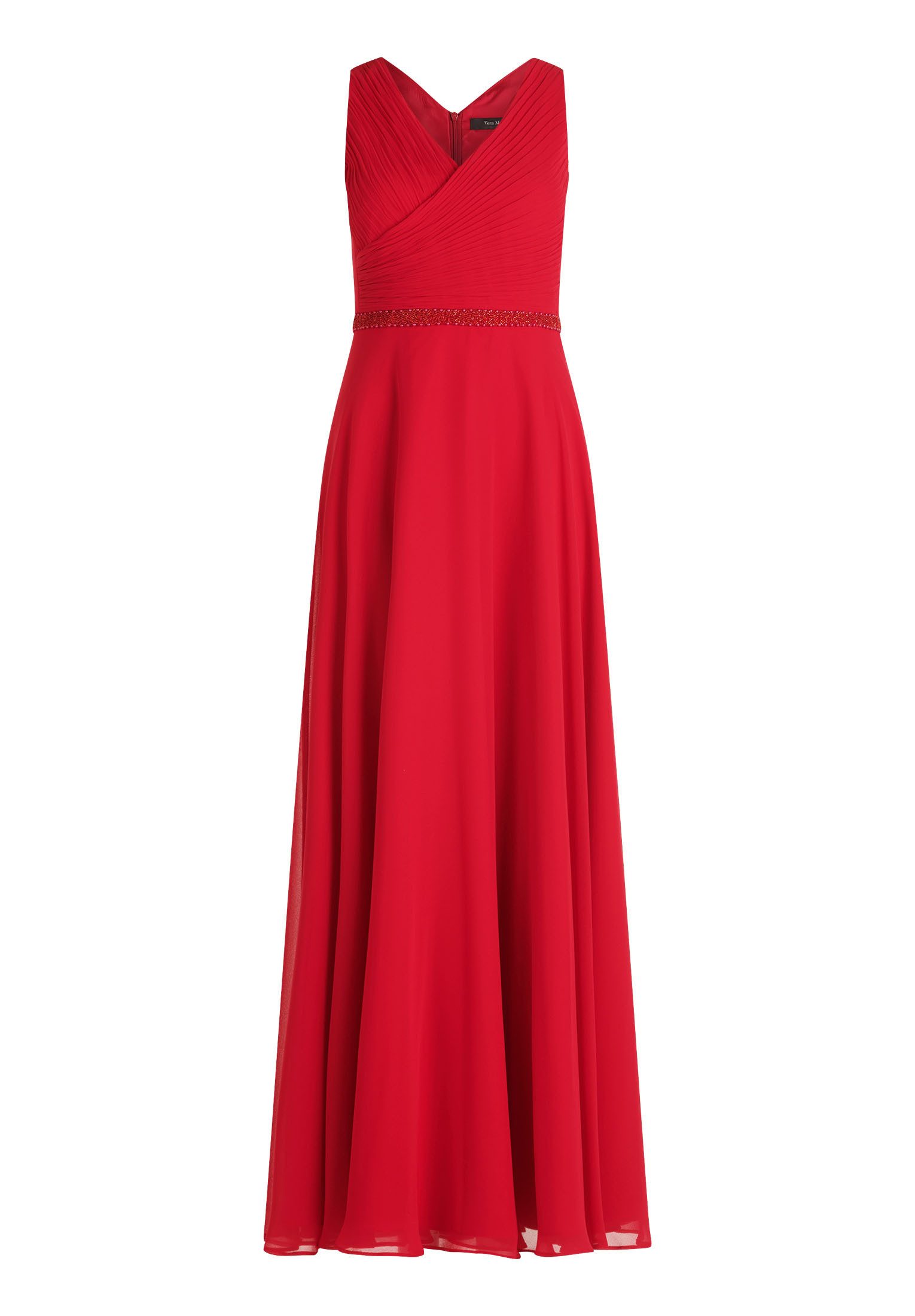Vera Mont Abendkleid Damen mit Plissee Dekoelemente günstig online kaufen