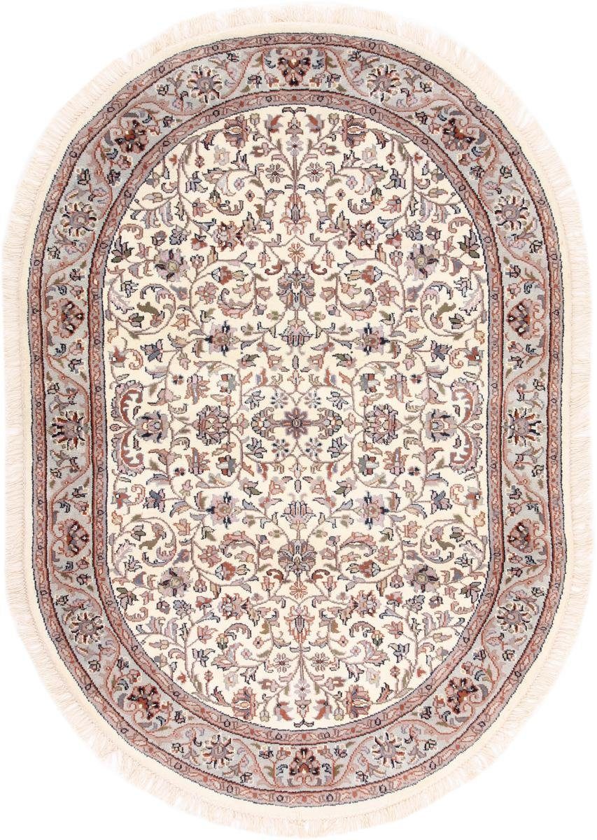Orientteppich Indo Nain 138x198 Handgeknüpfter Orientteppich, Nain Trading, rechteckig, Höhe: 12 mm