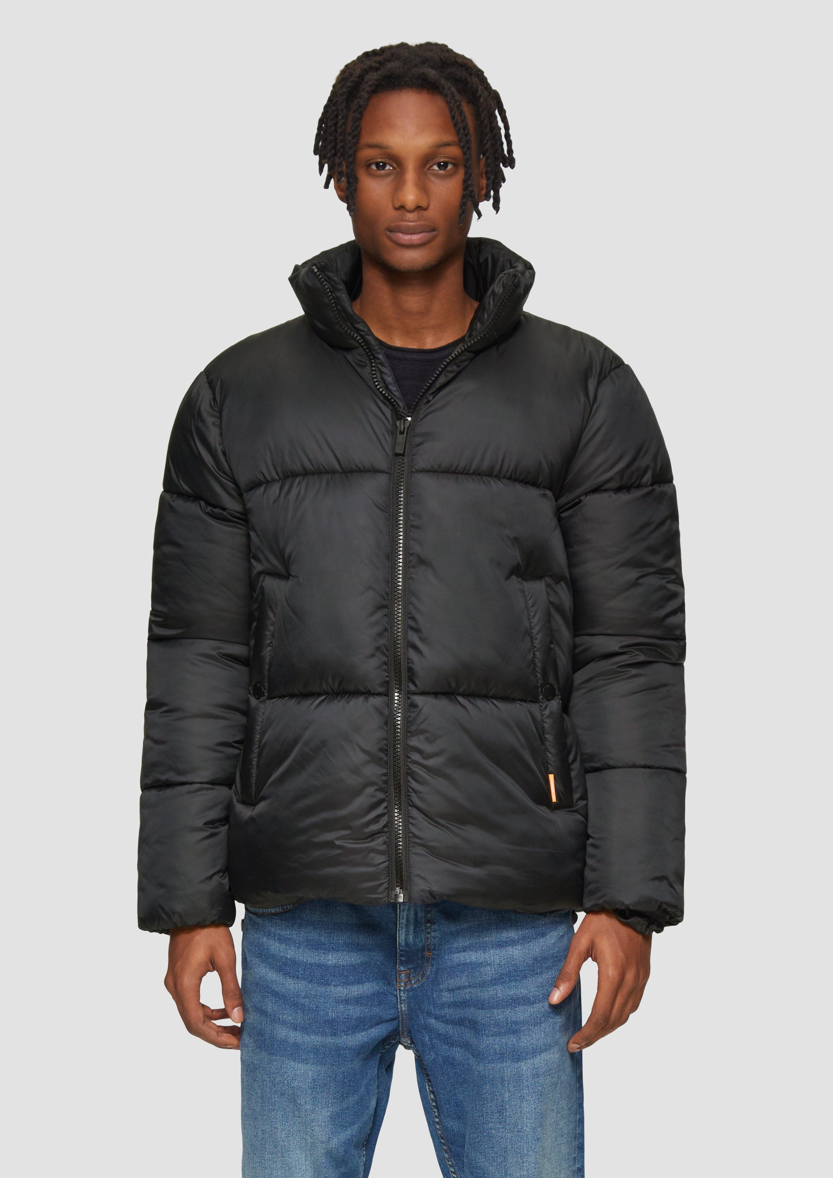 Allwetterjacke Wattierte Steppjacke mit verstellbarem Saum