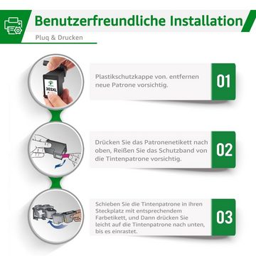 Greensky ersetzt für HP 303XL Envy 6220 6230 7830 6232 7134 Tintenpatrone