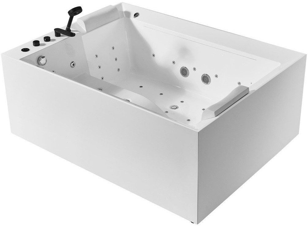 Xlmoebel Whirlpool-Badewanne Whirlpool Badewanne mit Wasserstrahlen und Massagedüsen, Hergestellt in Europa