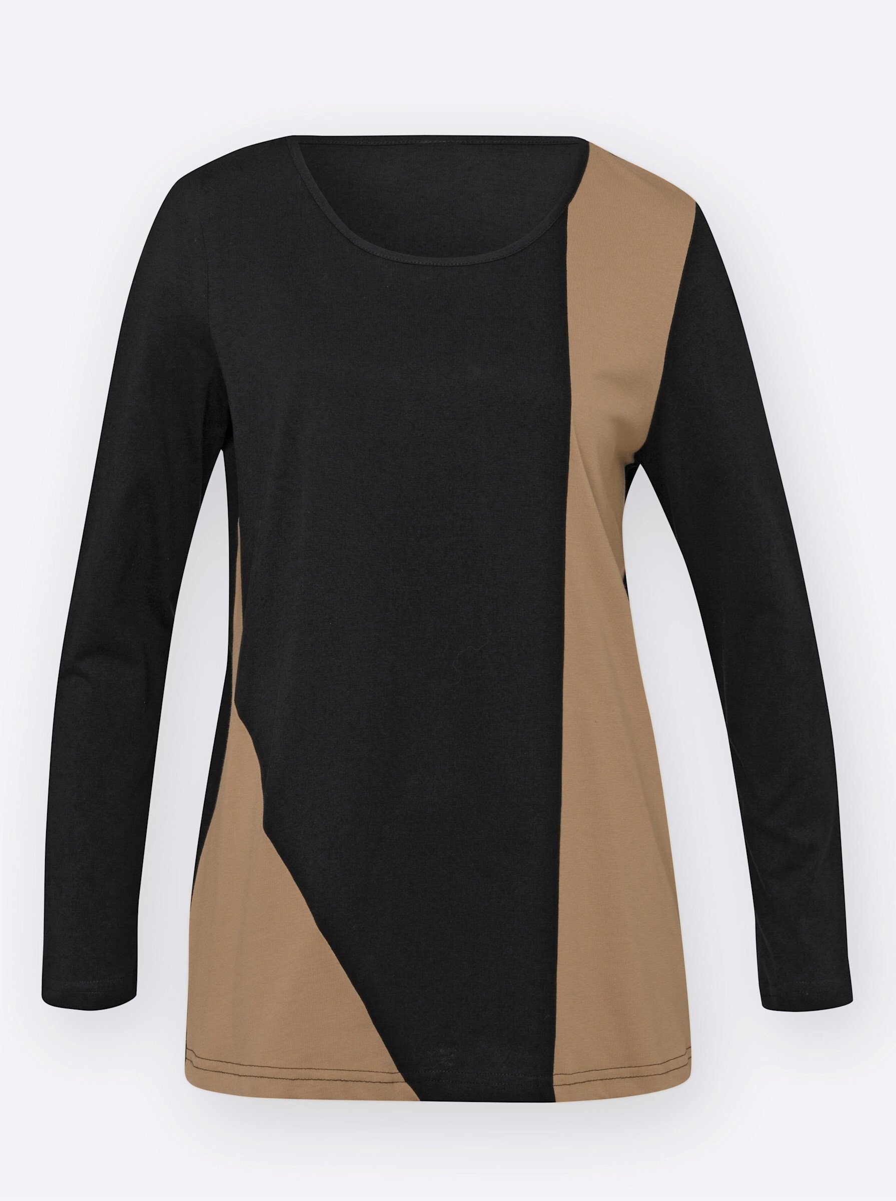 Sieh an! T-Shirt Shirt Langarm