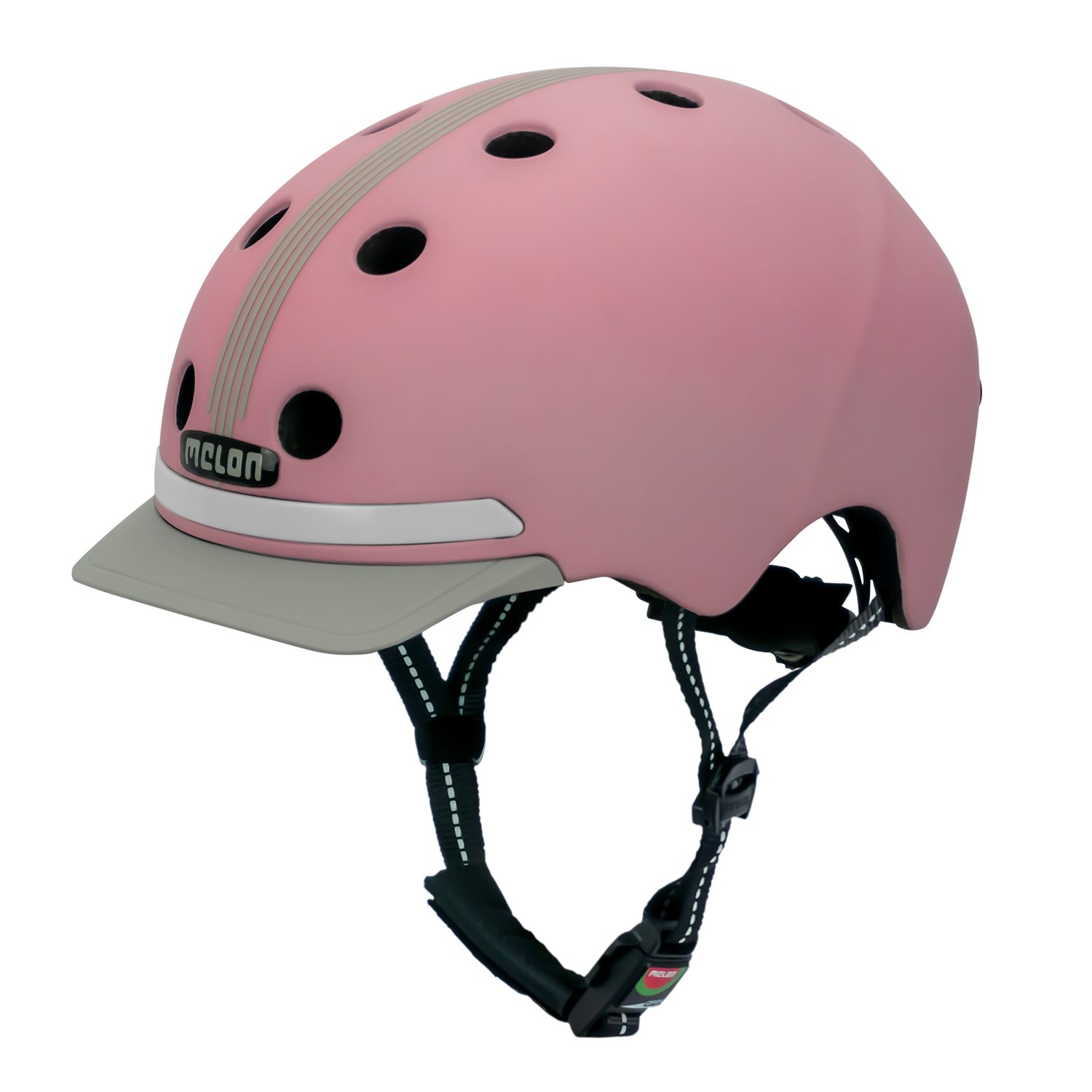 Melon Fahrradhelm E-Series Lotus mit Vorder- und Rücklicht, super leicht, Magnetverschluss, größenverstellbar, mehr als 50 Designs