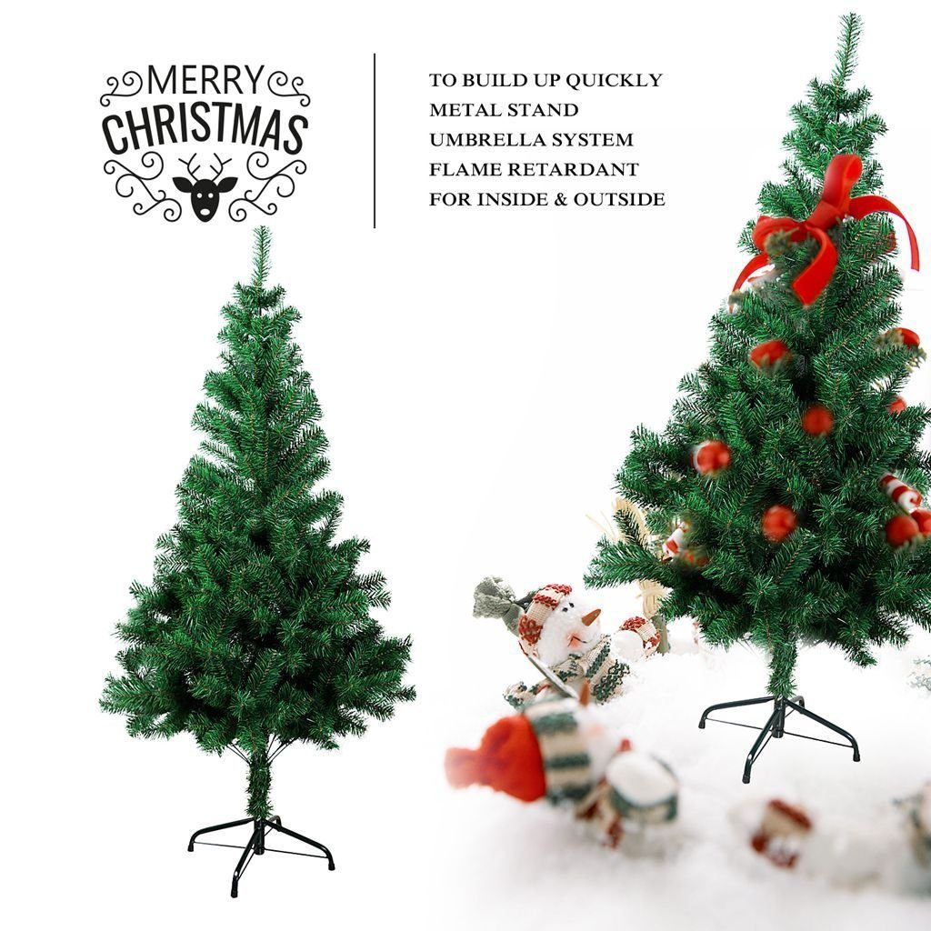 SunJas Künstlicher Weihnachtsbaum XM-3, Tannenbaum 120cm 