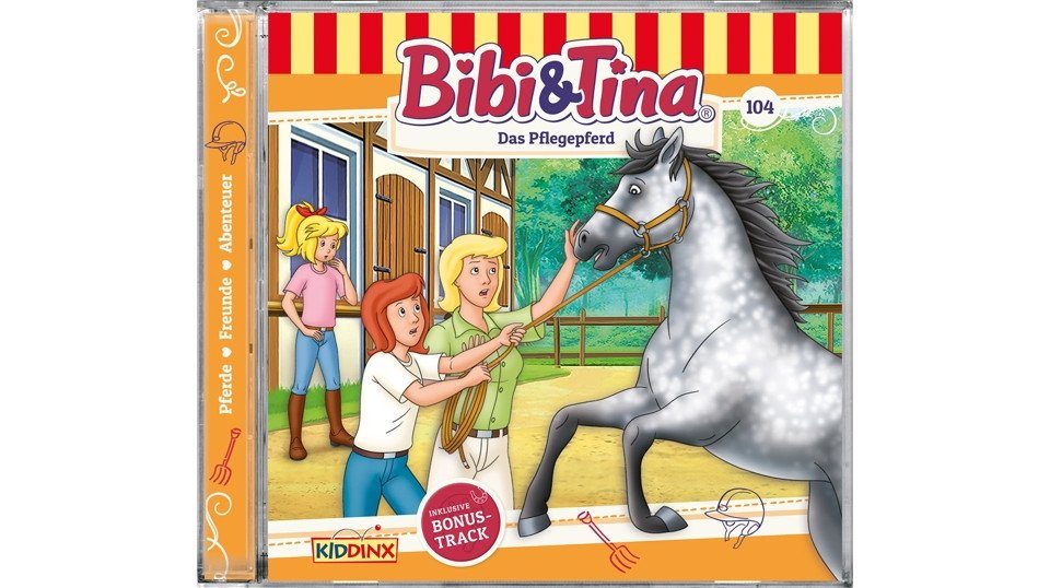 Hörspiel-CD Bibi und Tina 104 - Das Pflegepferd
