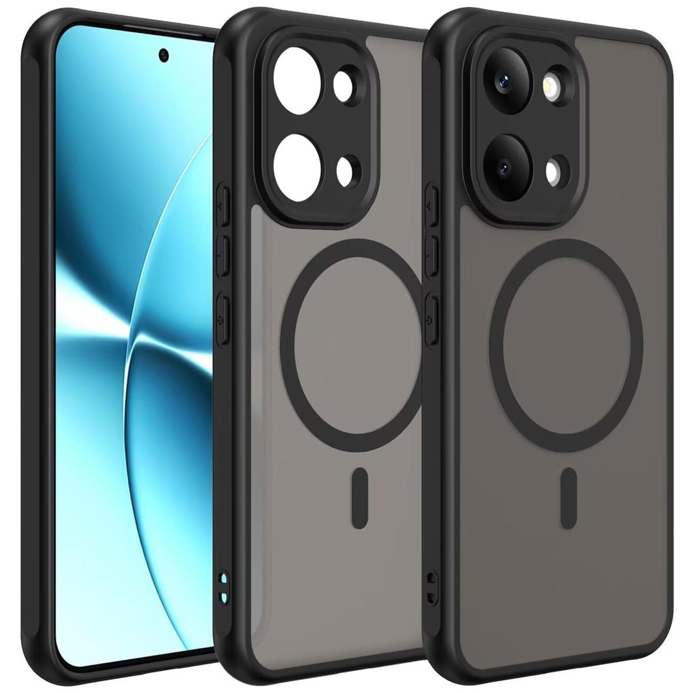 CoolGadget Handyhülle Magnet-Hülle für Xiaomi Poco X8 Pro Max Schutzhülle magnetisch 6,83 Zoll, Hülle Matt Stoßfest kompatibel mit QI-Laden Zubehör Kameraschutz Case