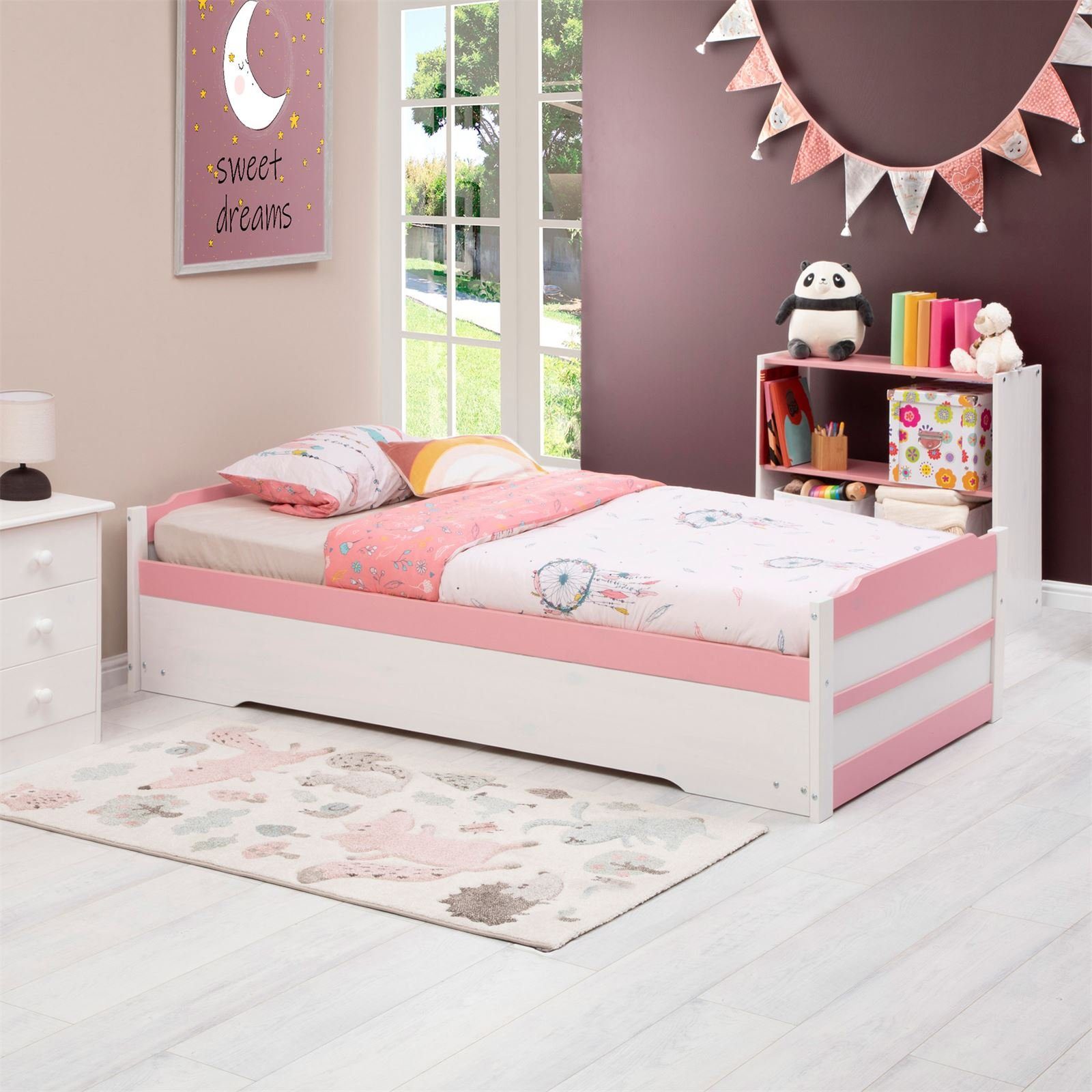 IDIMEX Funktionsbett LORENA, Ausziehbett Tagesbett Jugendbett 90x190 cm günstig online kaufen