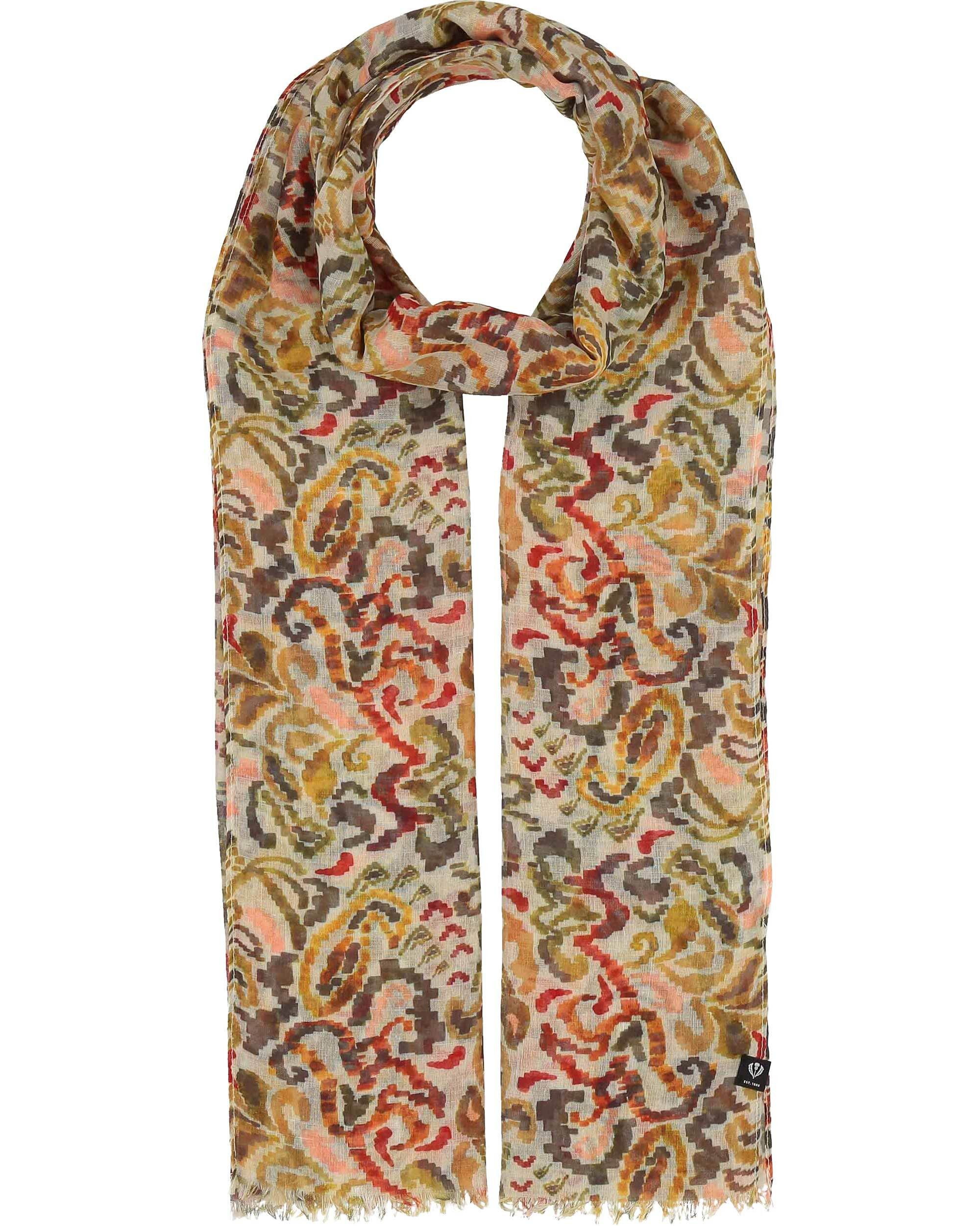 Modeschal Sustainability Edition - Schal mit abstrahiertem Paisley-Muster
