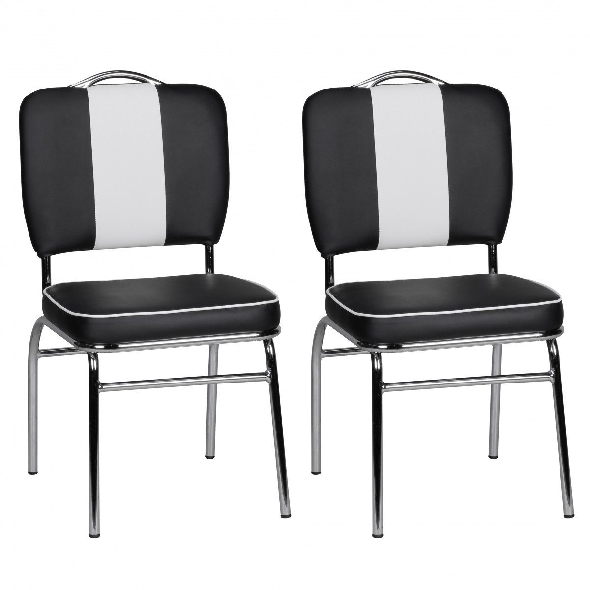 FINEBUY Esszimmerstuhl SuVa2787_2 (2er Set American günstig online kaufen