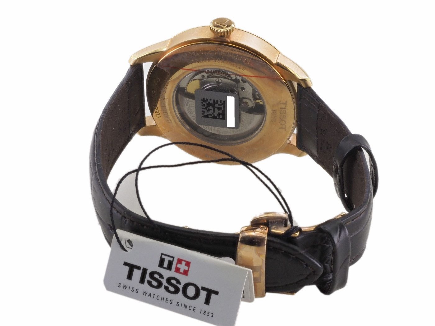 Tissot Automatikuhr Tissot Herren Automatik Uhr Chemin des Tourelles Powermatic 80 T099407, (Rosegold)