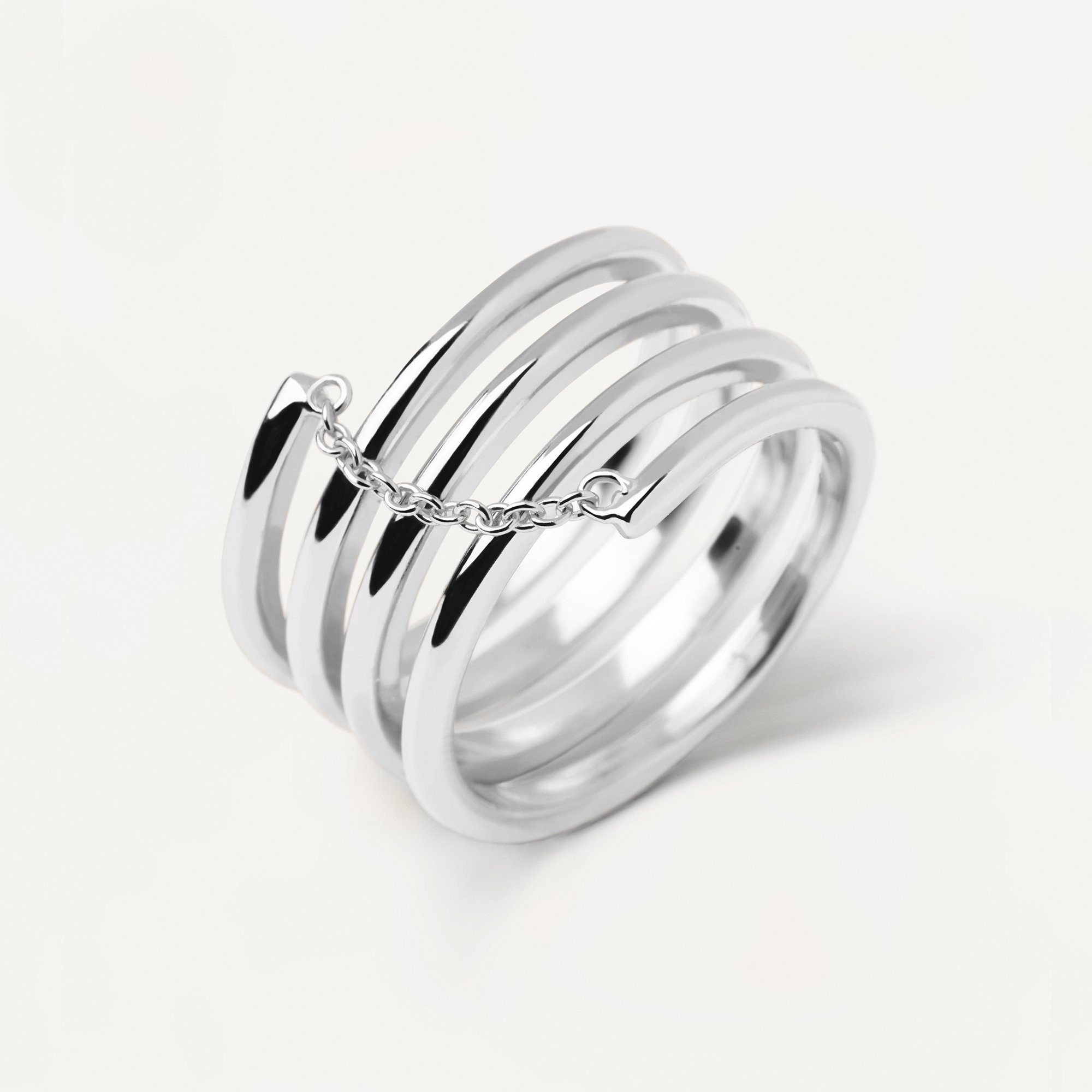 P D Paola Fingerring Ring 925er Sterlingsilber