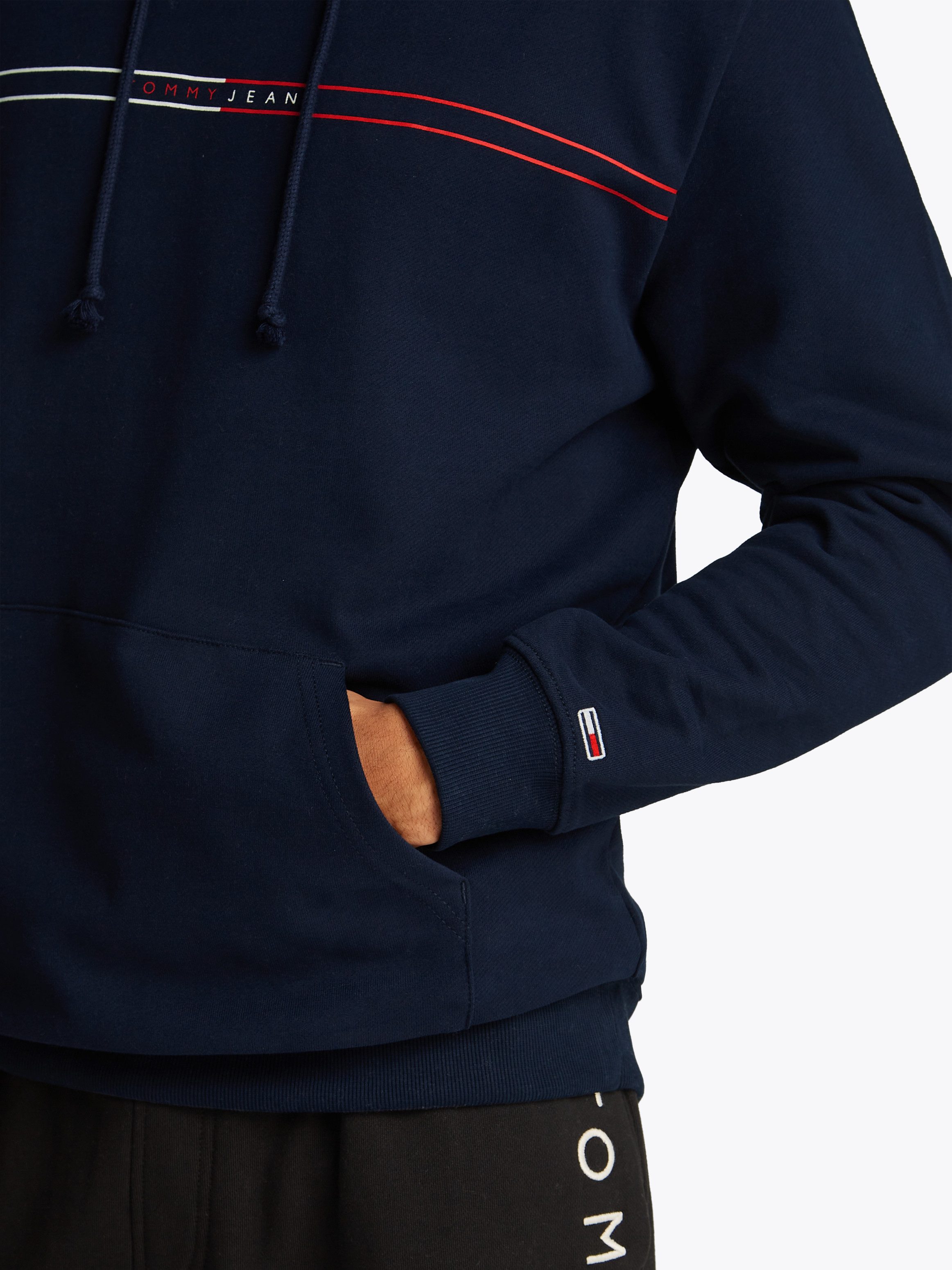 Tommy Jeans Plus Hoodie TJM REG ENTRY GRAPHIC HOODIE EXT Mit Rundhalsaussch günstig online kaufen